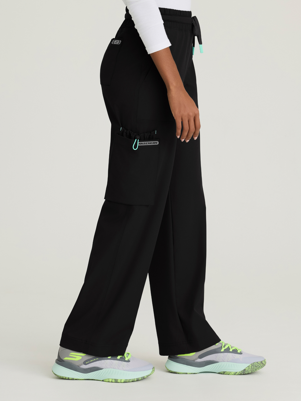 Skechers™ Ripstop Scrubs Mujer Black