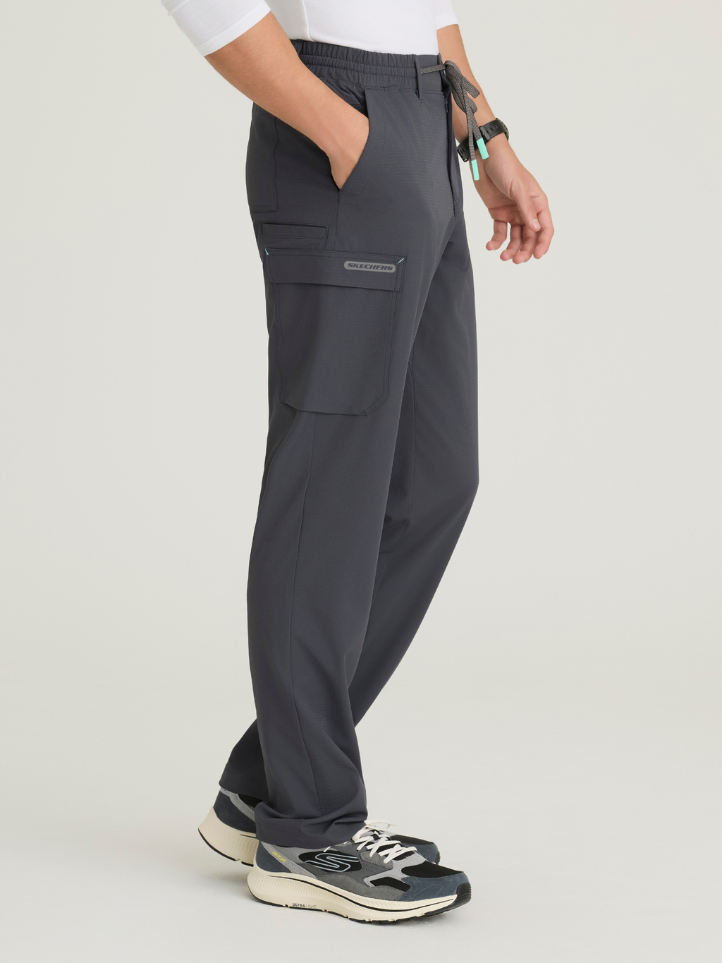 Skechers™ Ripstop Scrubs Hombre Pewter