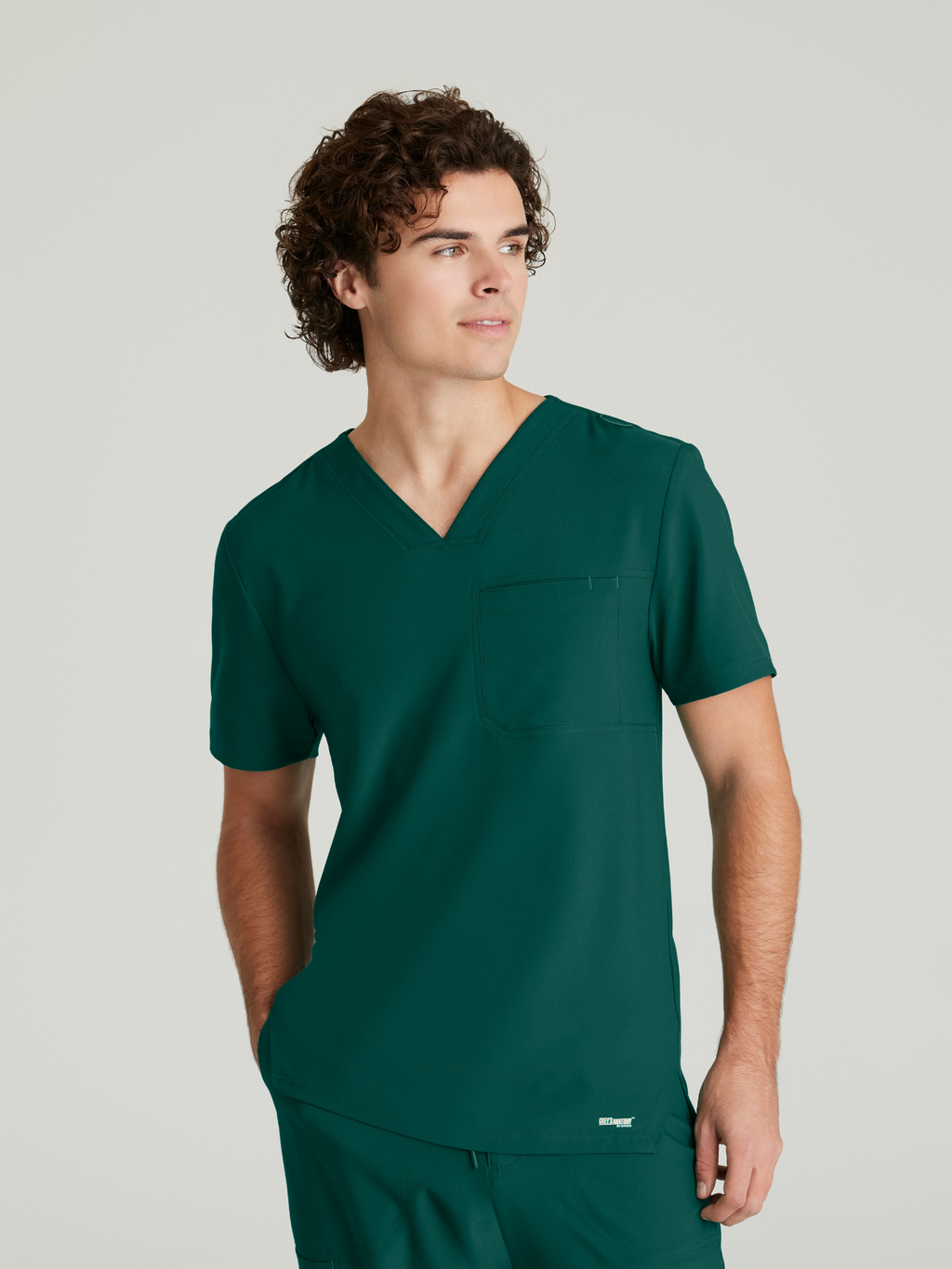 Grey’s Anatomy™ Scrubs Evolve Hombre Hunter Green