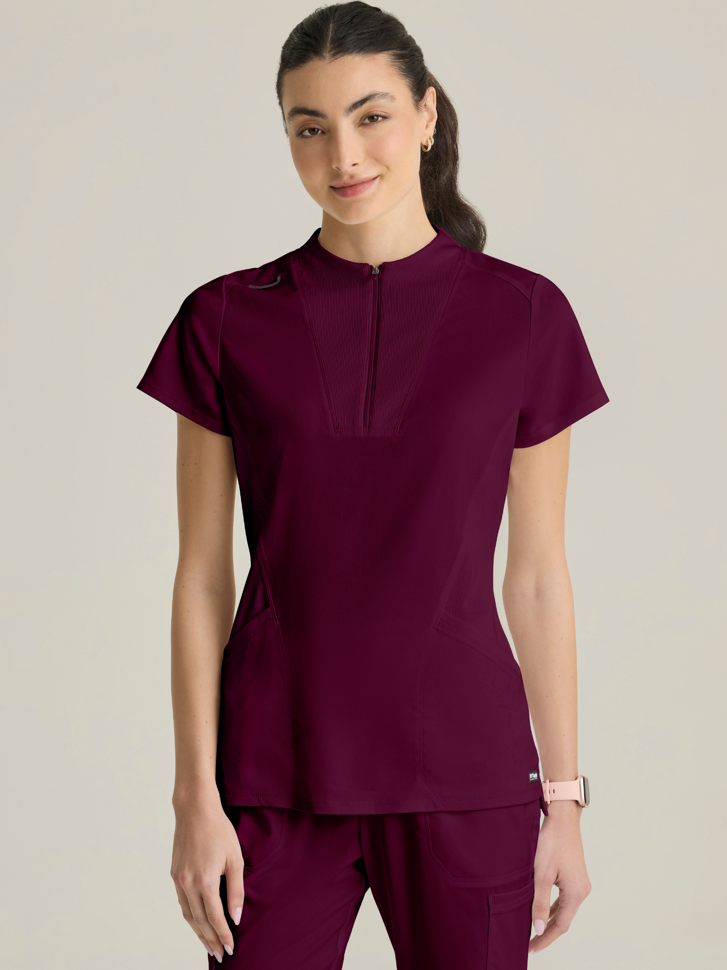 Grey’s Anatomy™ Scrubs Spandex Kristi Wine