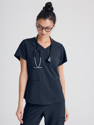 Grey’s Anatomy™ Scrubs Evolve Rhythm Mujer Steel