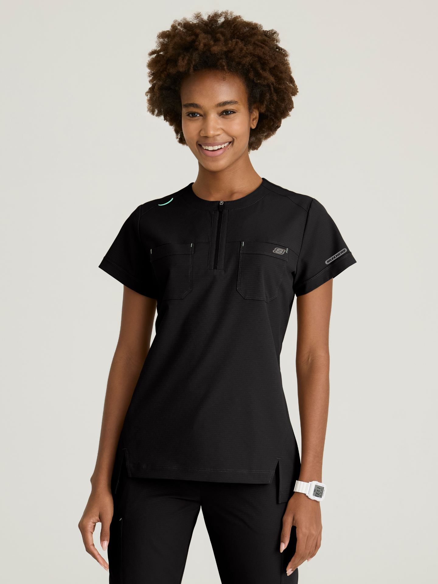Skechers™ Ripstop Scrubs Mujer Black