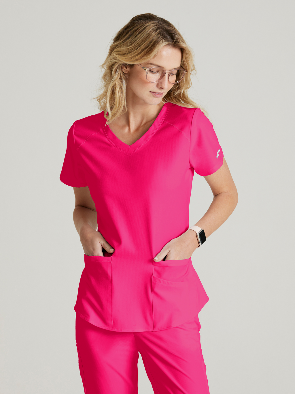 Skechers™ Scrubs Breeze Mujer Vibrance Pink