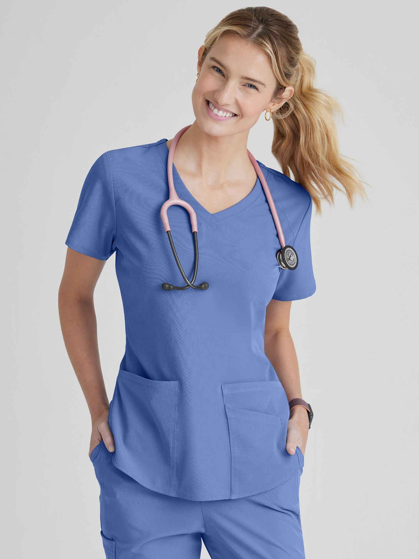 Skechers™ Scrubs Breeze Mujer Ciel Blue