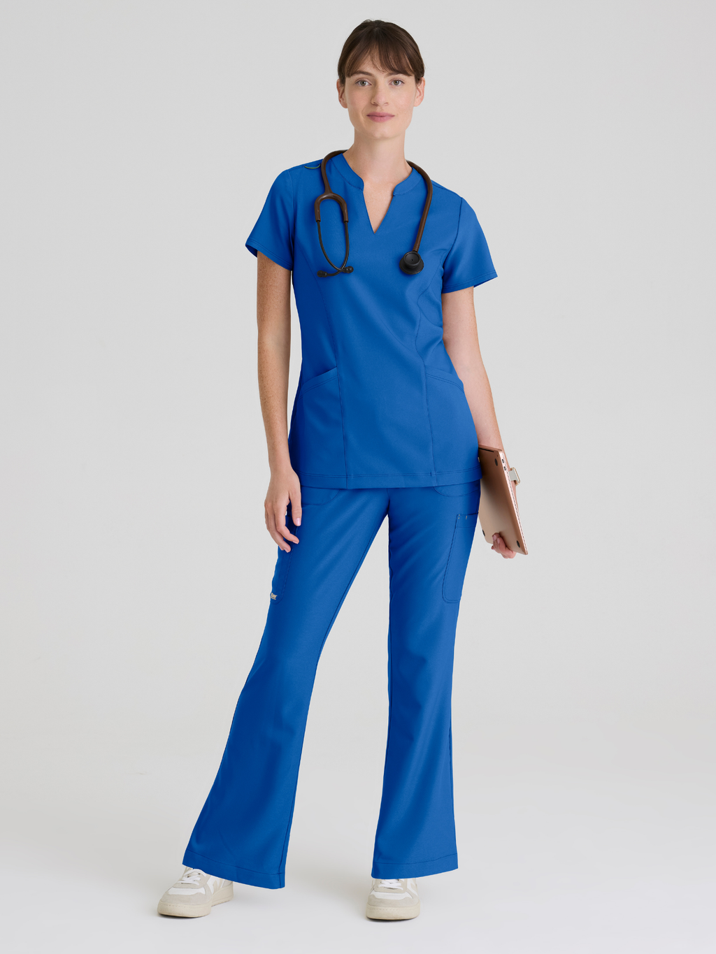 Grey’s Anatomy™ Scrubs Sky Flare Mujer New Royal