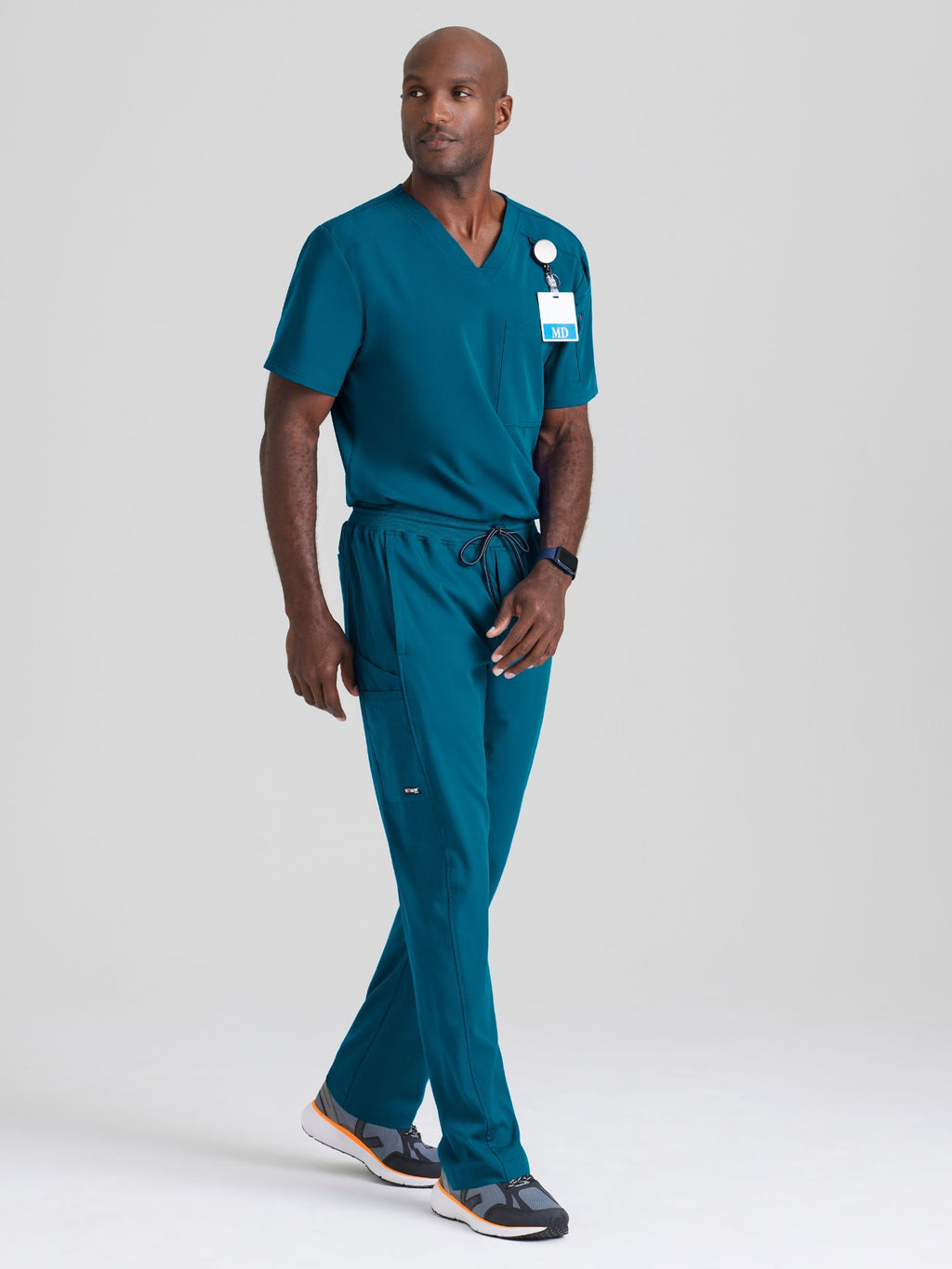 Grey’s Anatomy™ Scrubs Spandex Hombre Bahama