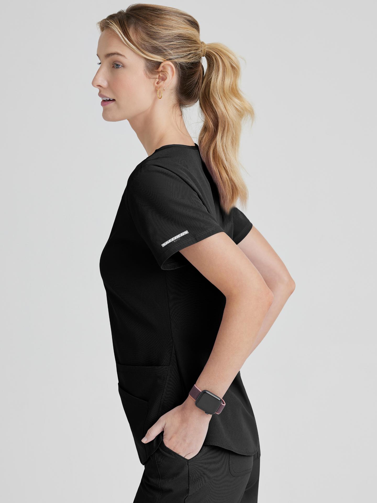 Skechers™ Scrubs Breeze Mujer Black