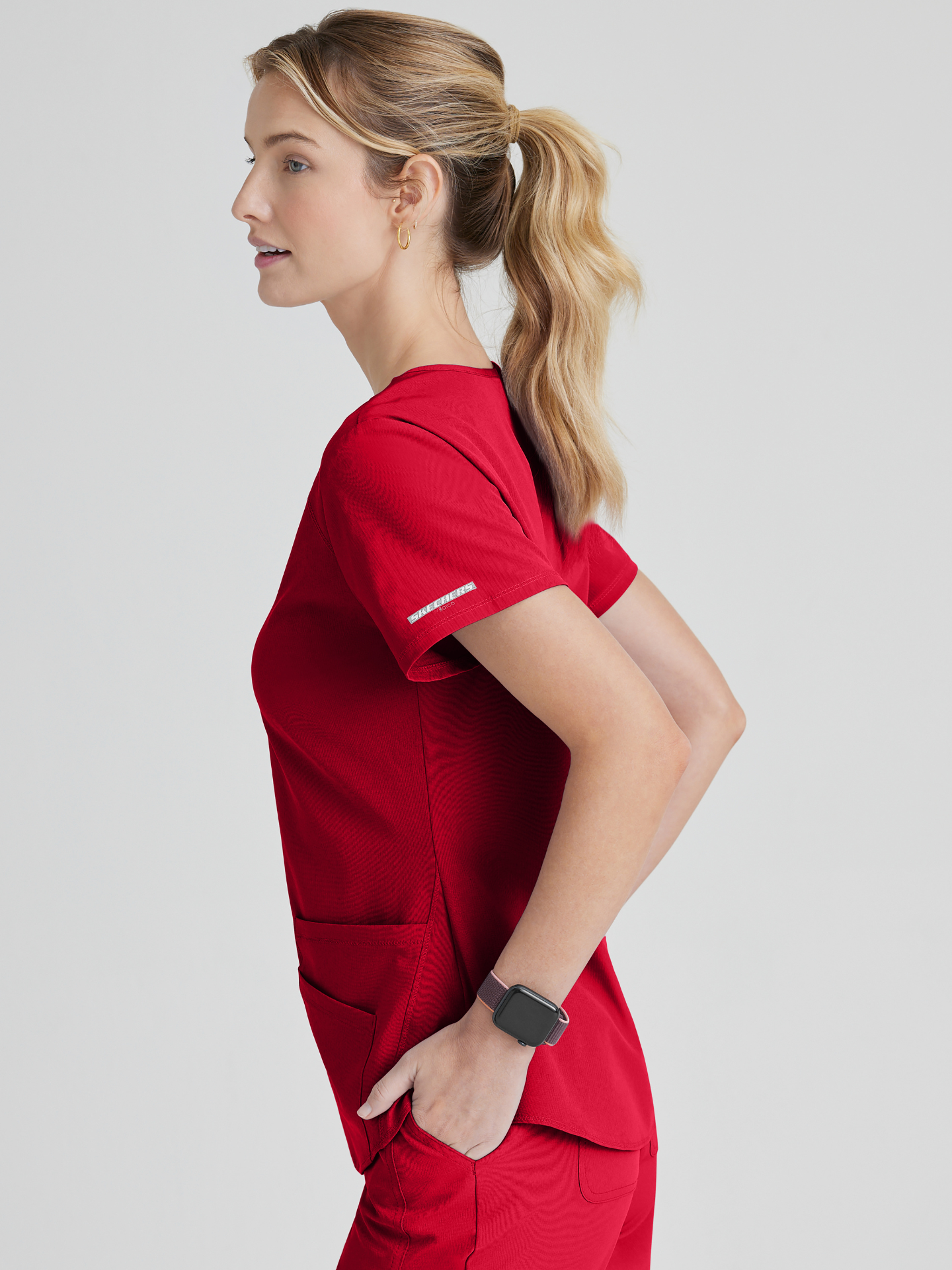 Skechers™ Scrubs Breeze Mujer True Red