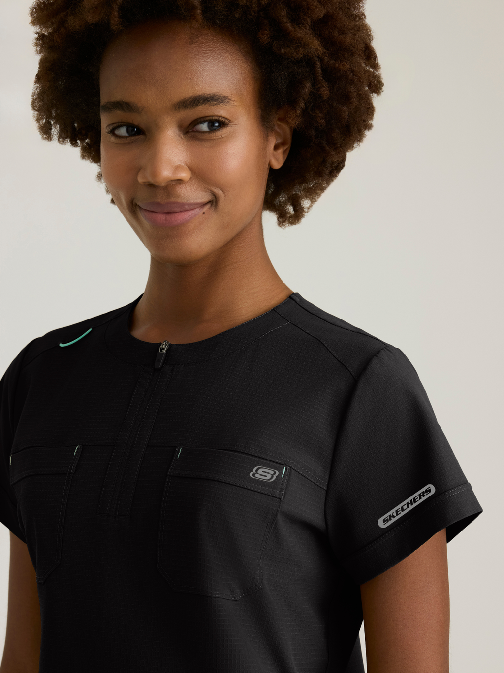 Skechers™ Ripstop Scrubs Mujer Black