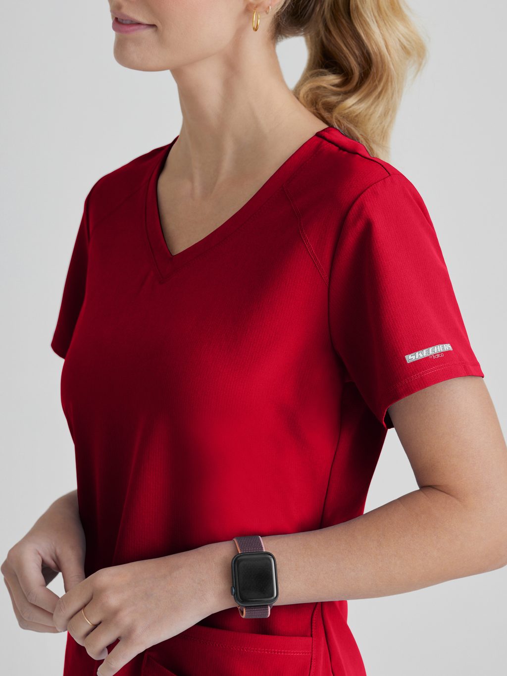 Skechers™ Scrubs Breeze Mujer True Red