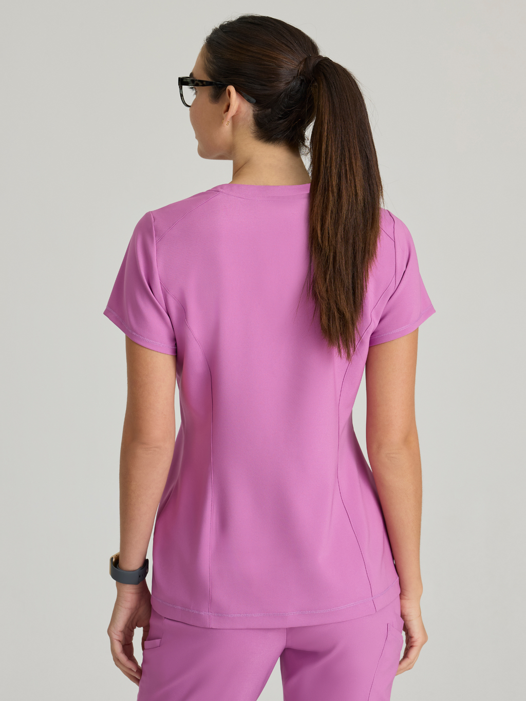 Grey’s Anatomy™ Scrubs Evolve Sway Mujer Twilight Mauve