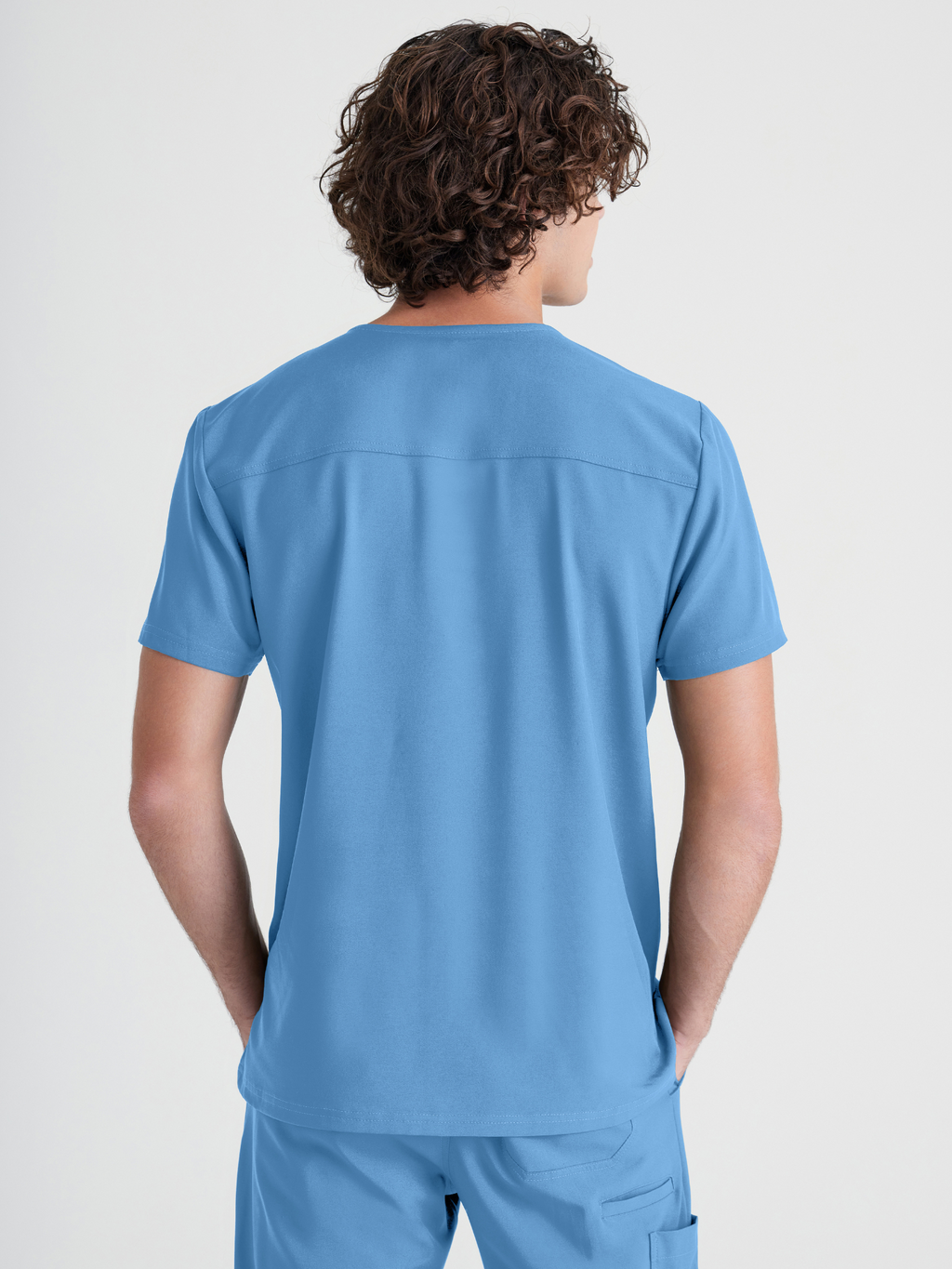 Grey’s Anatomy™ Scrubs Evolve Hombre Ciel Blue