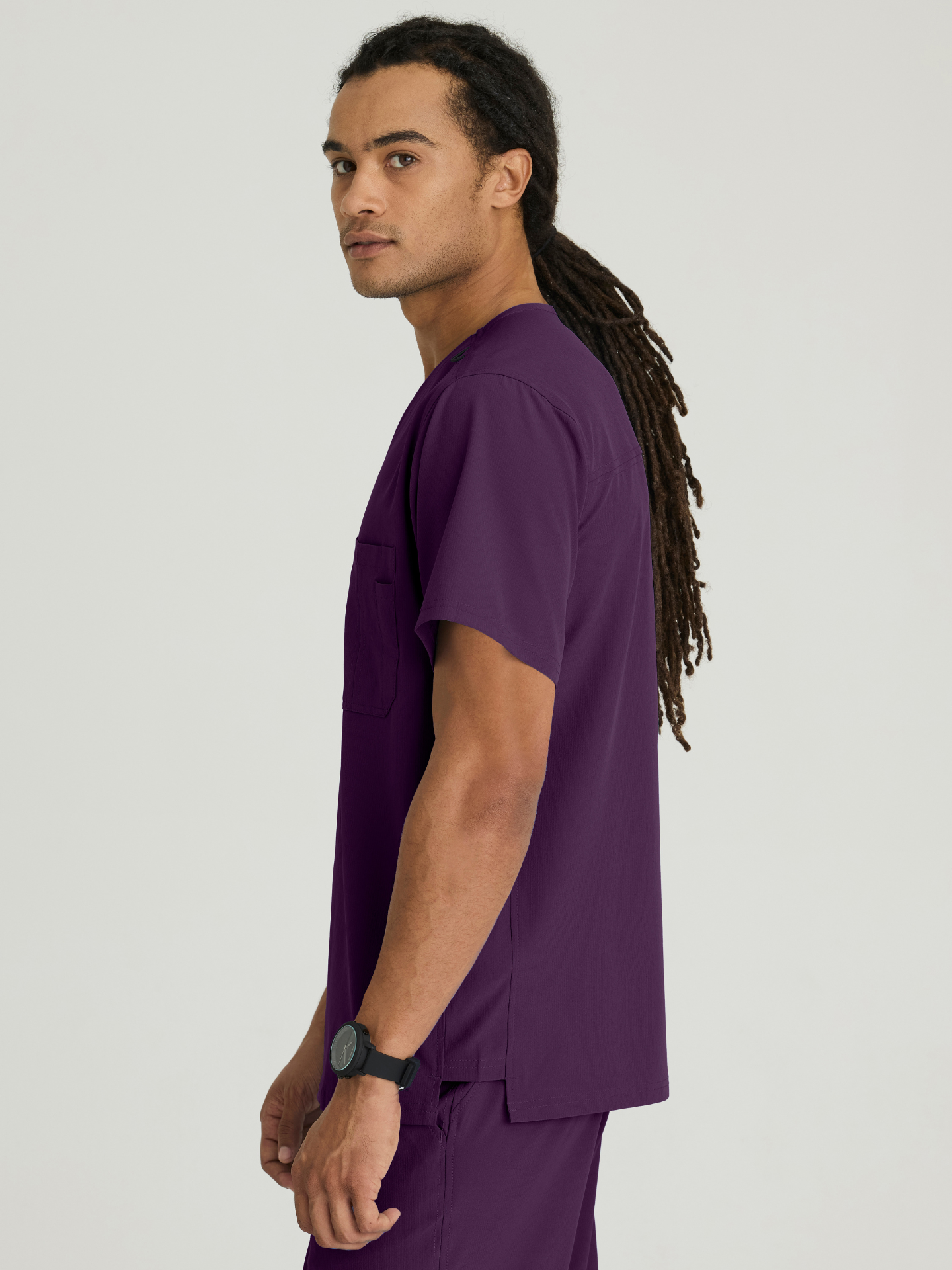 Skechers™ Scrubs Structure Hombre Eggplant