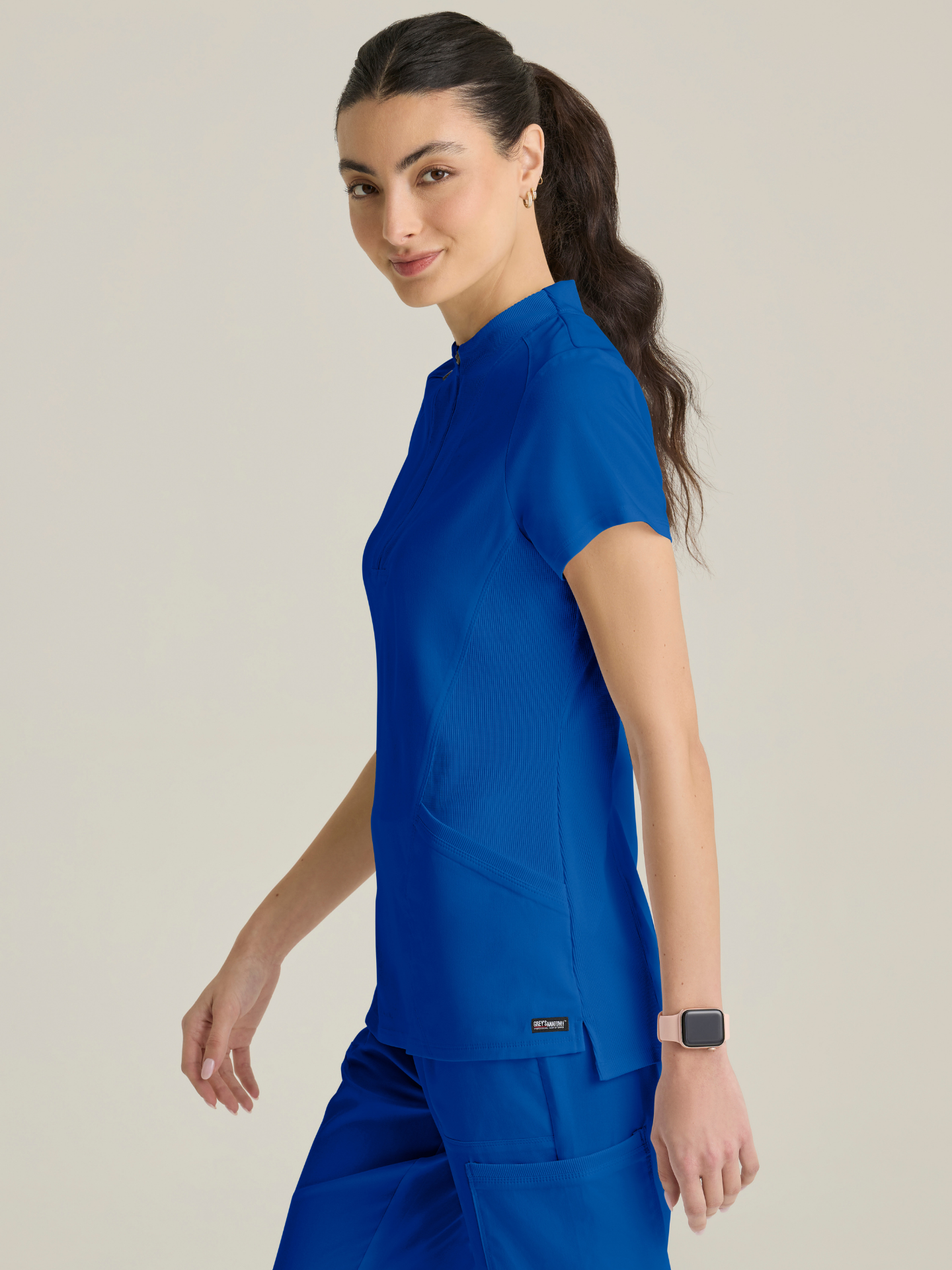 Grey’s Anatomy™ Scrubs Spandex Kristi New Royal