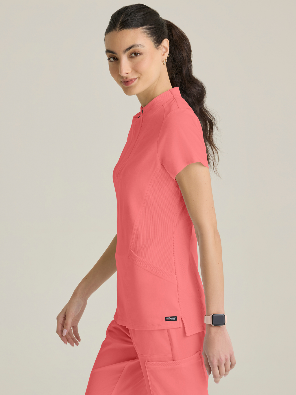 Grey’s Anatomy™ Scrubs Spandex Kristi Coral