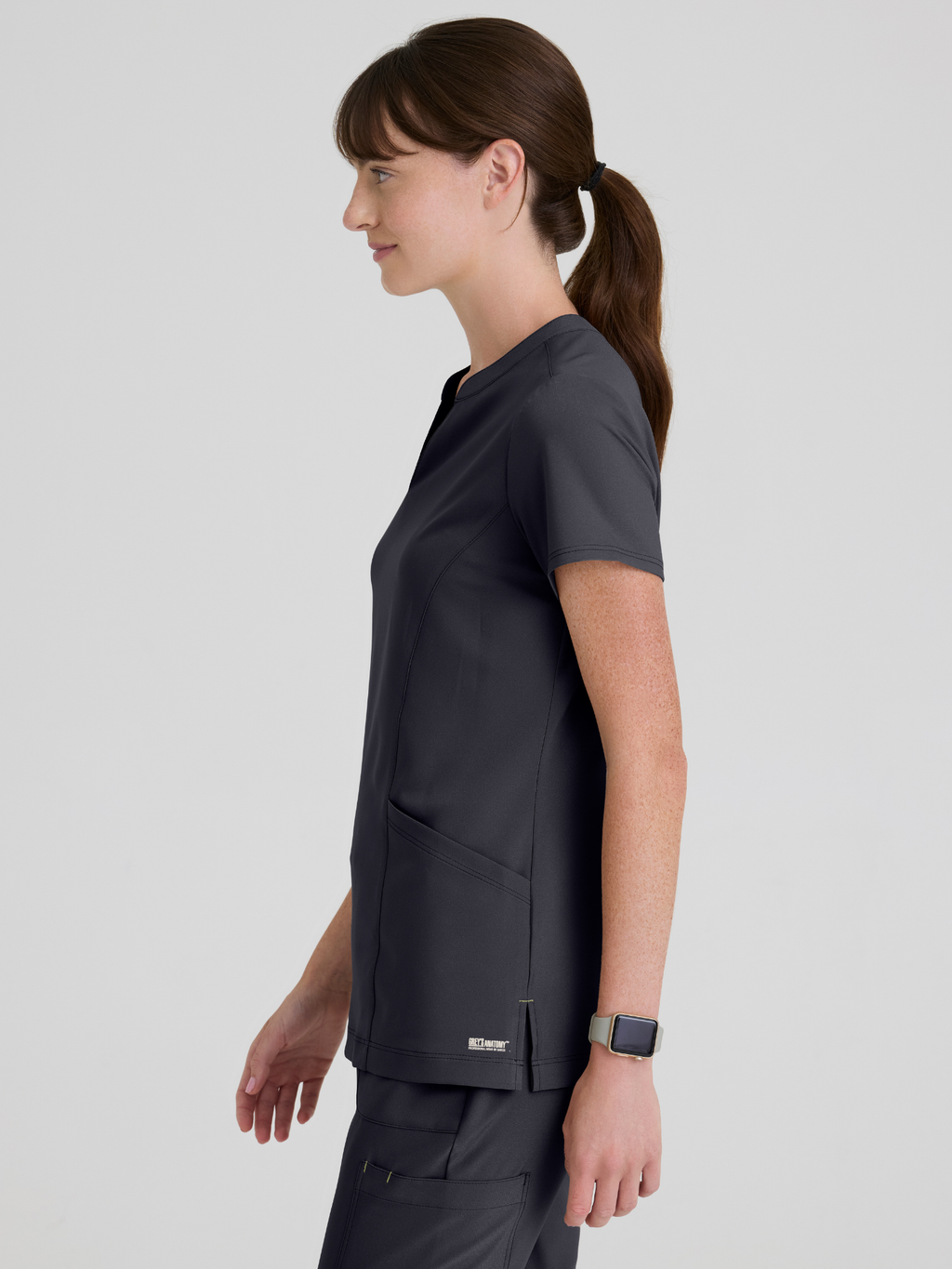 Grey’s Anatomy™ Scrubs Sky Flare Mujer Steel