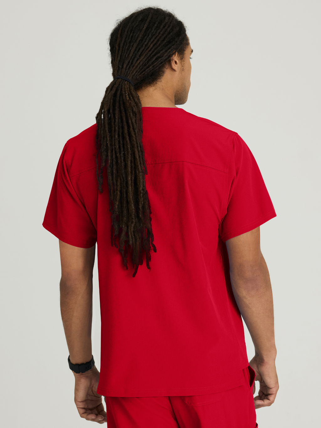Skechers™ Scrubs Structure Hombre True Red