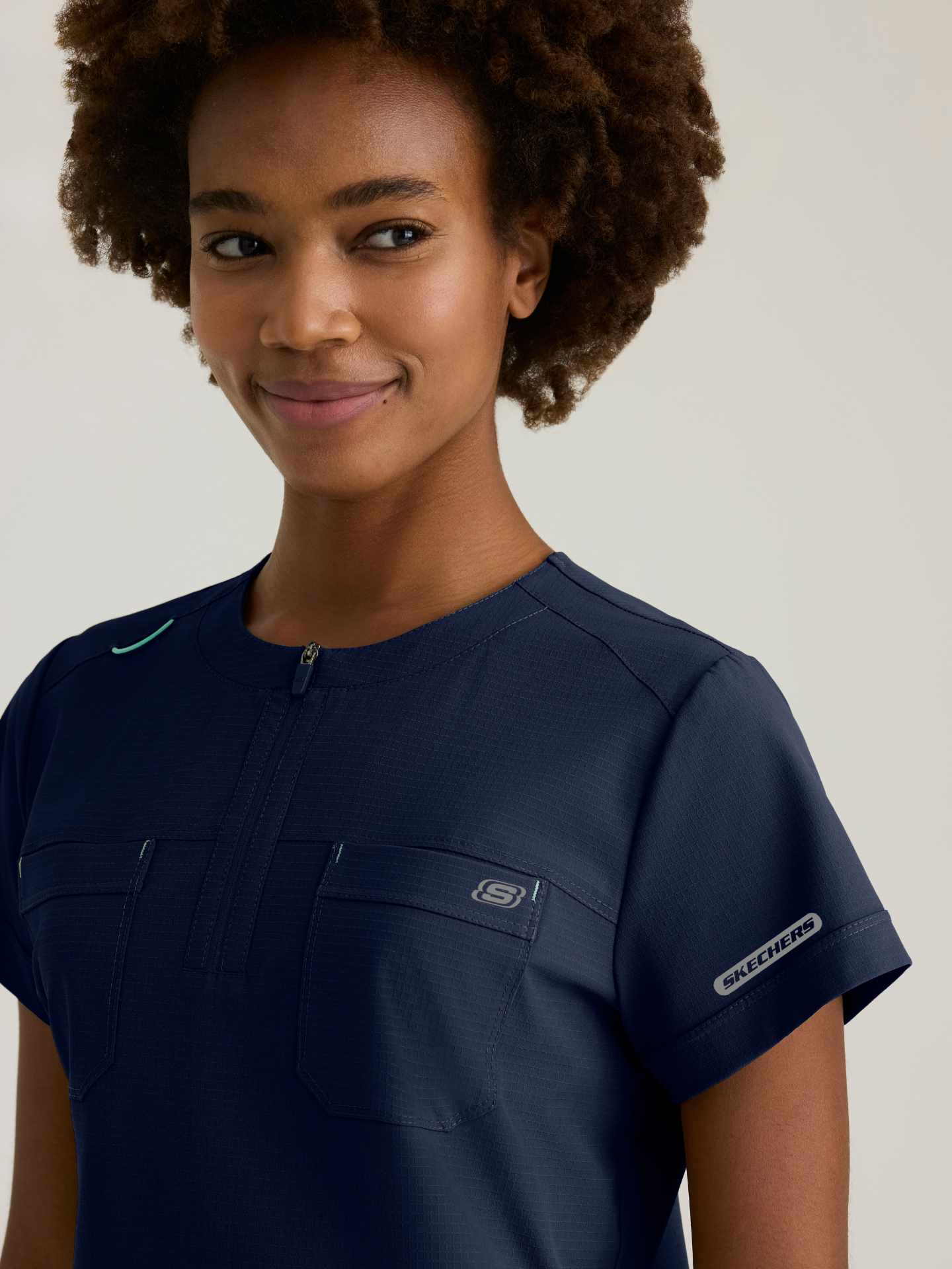 Skechers™ Ripstop Scrubs Mujer Navy