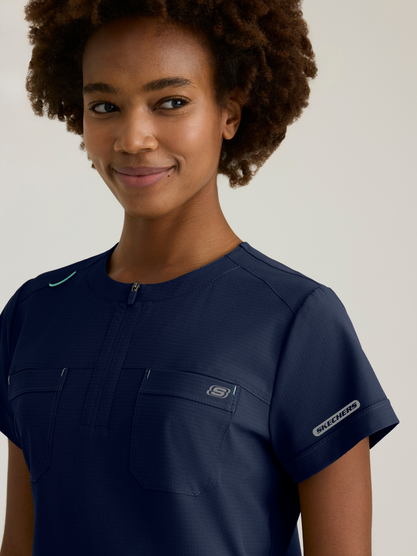 Skechers™ Ripstop Scrubs Mujer Navy