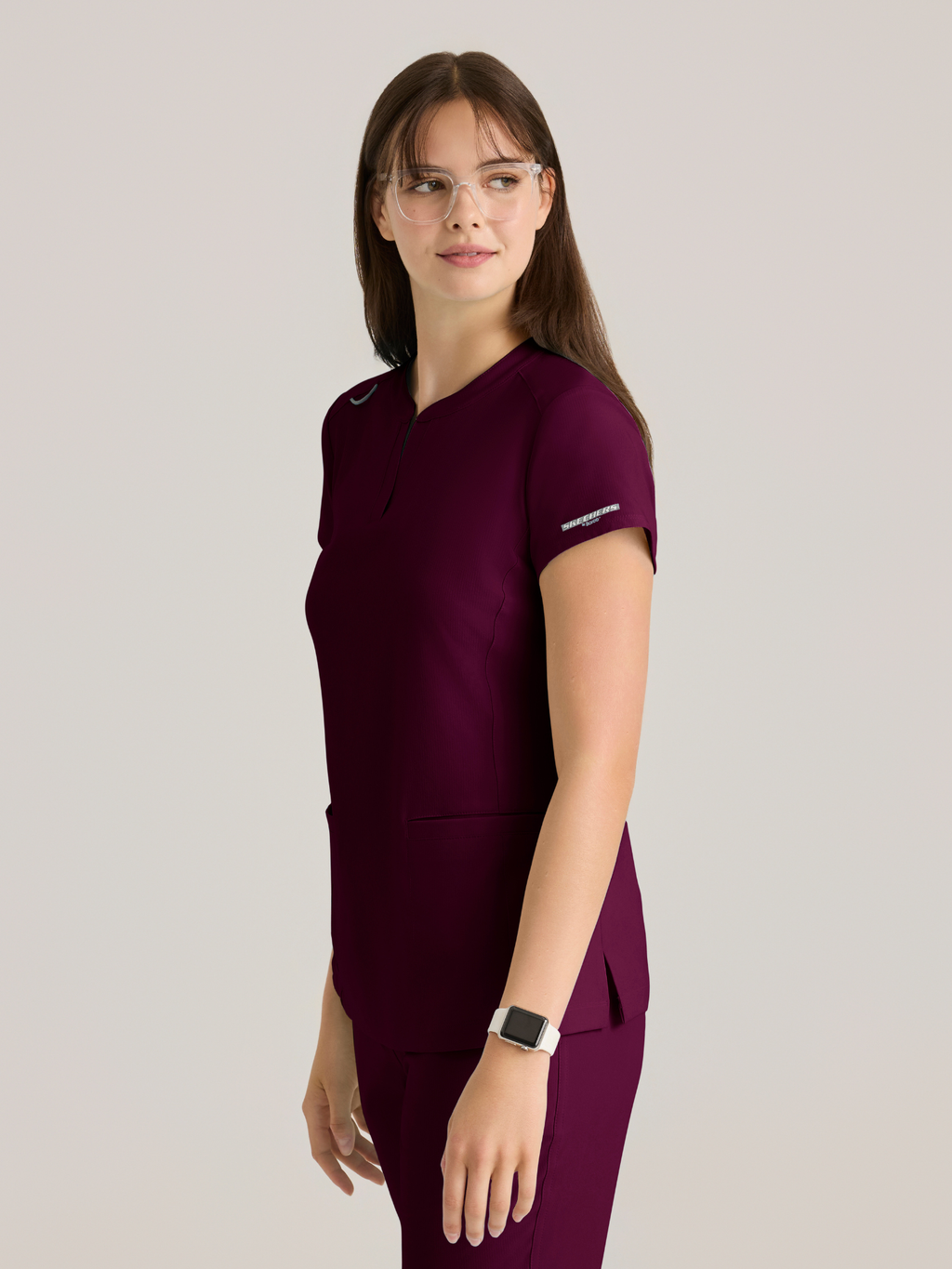 Skechers™ Scrubs Coast Mujer Wine