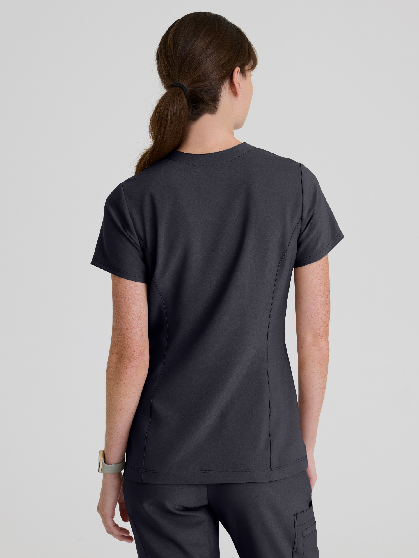 Grey’s Anatomy™ Scrubs Sky Flare Mujer Steel
