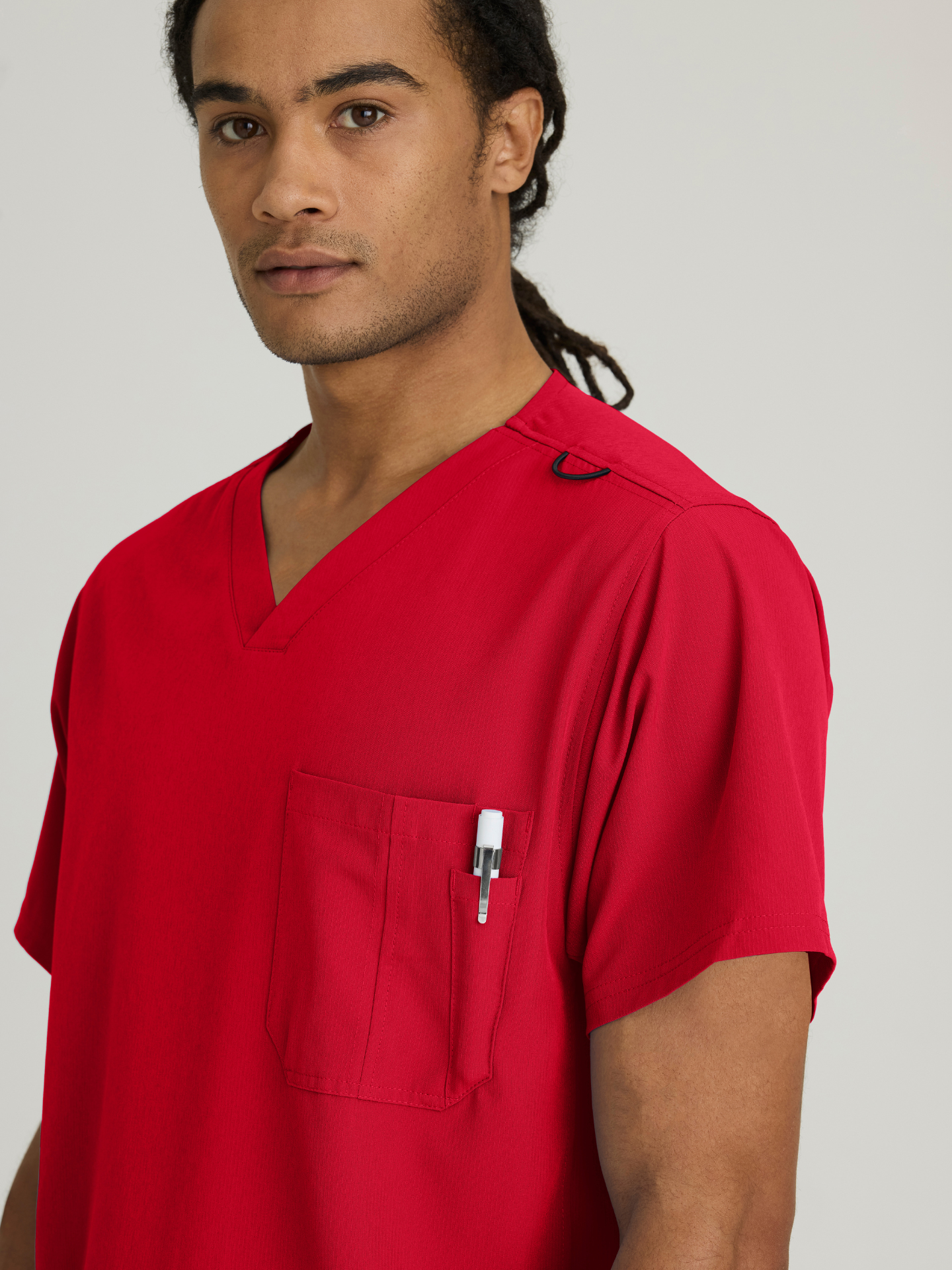 Skechers™ Scrubs Structure Hombre True Red