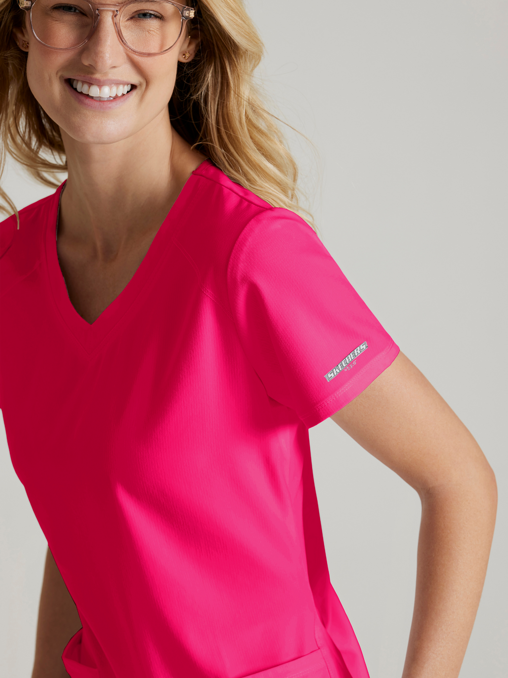 Skechers™ Scrubs Breeze Mujer Vibrance Pink