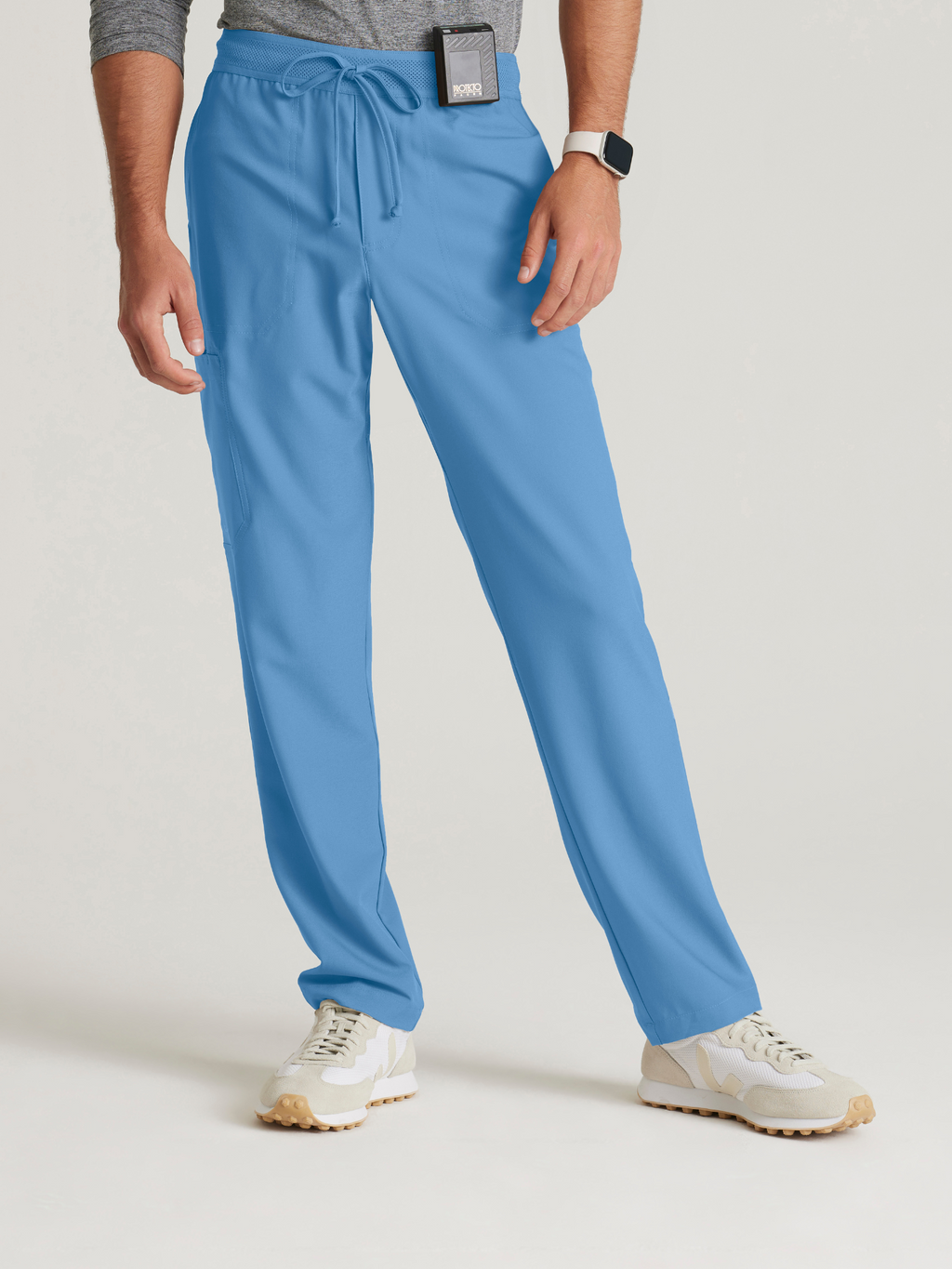 Grey’s Anatomy™ Scrubs Evolve Hombre Ciel Blue