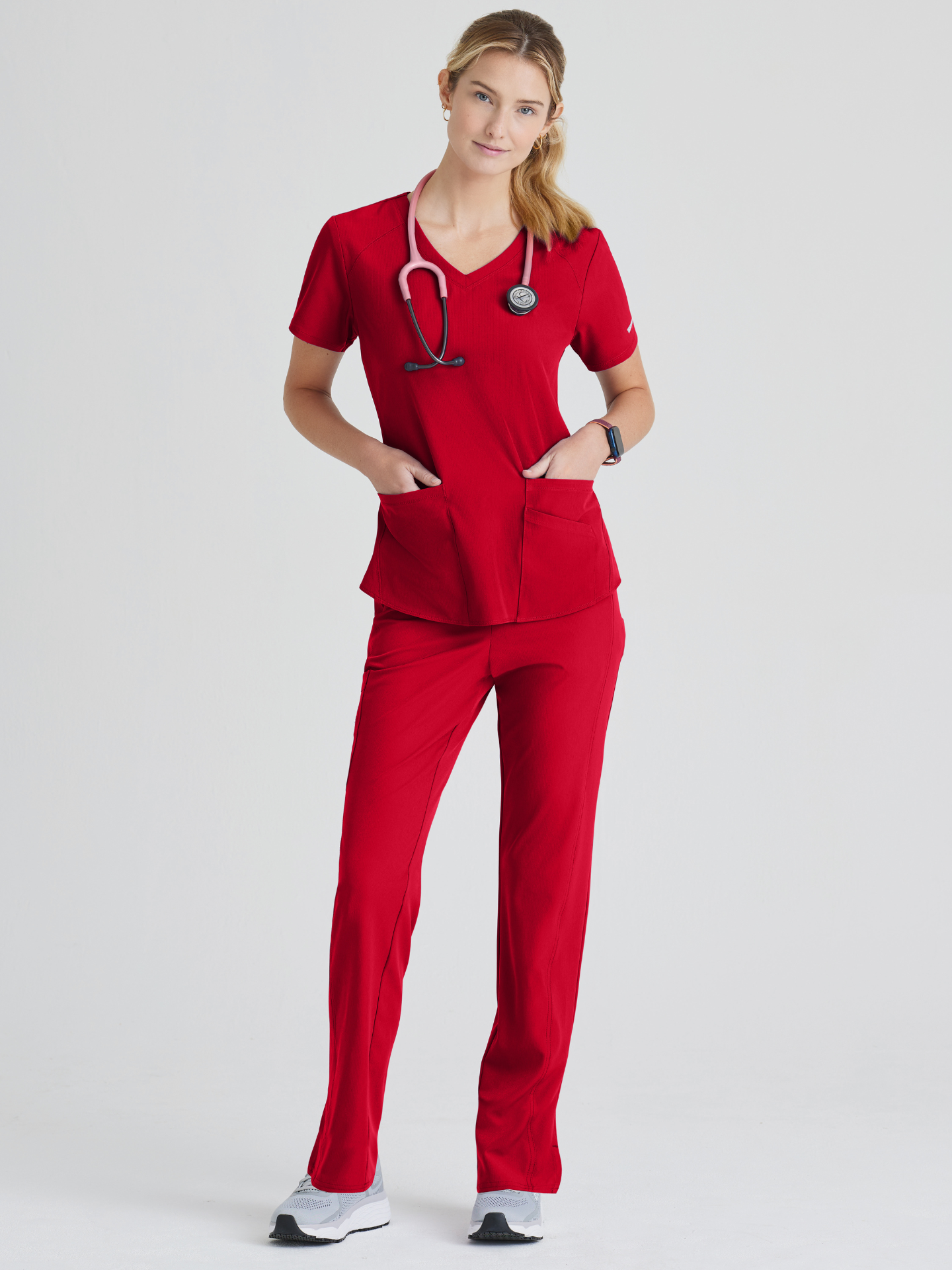 Skechers™ Scrubs Breeze Mujer True Red