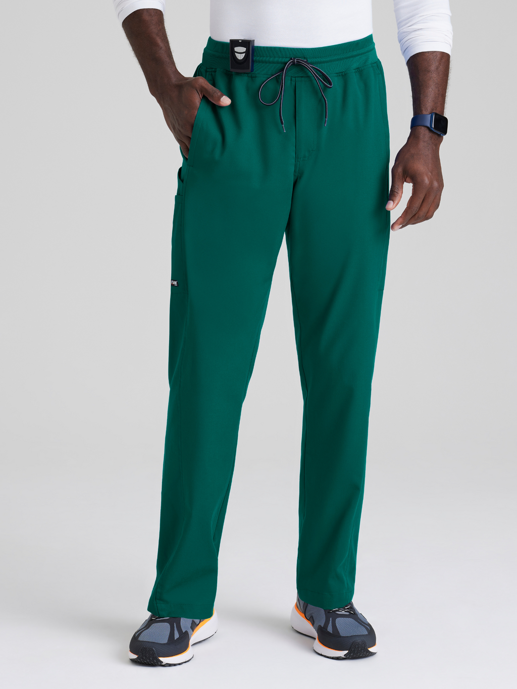 Grey’s Anatomy™ Scrubs Spandex Hombre Hunter Green