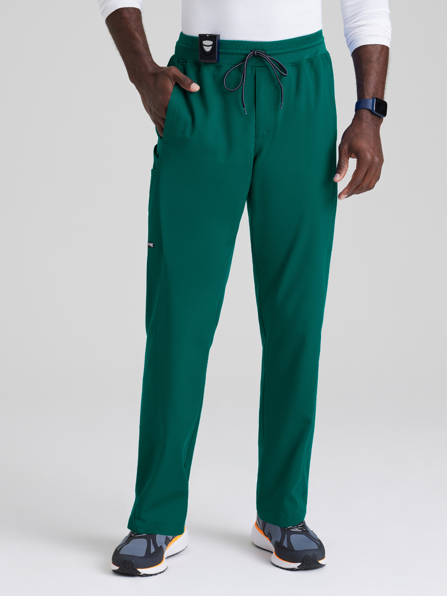 Grey’s Anatomy™ Scrubs Spandex Hombre Hunter Green