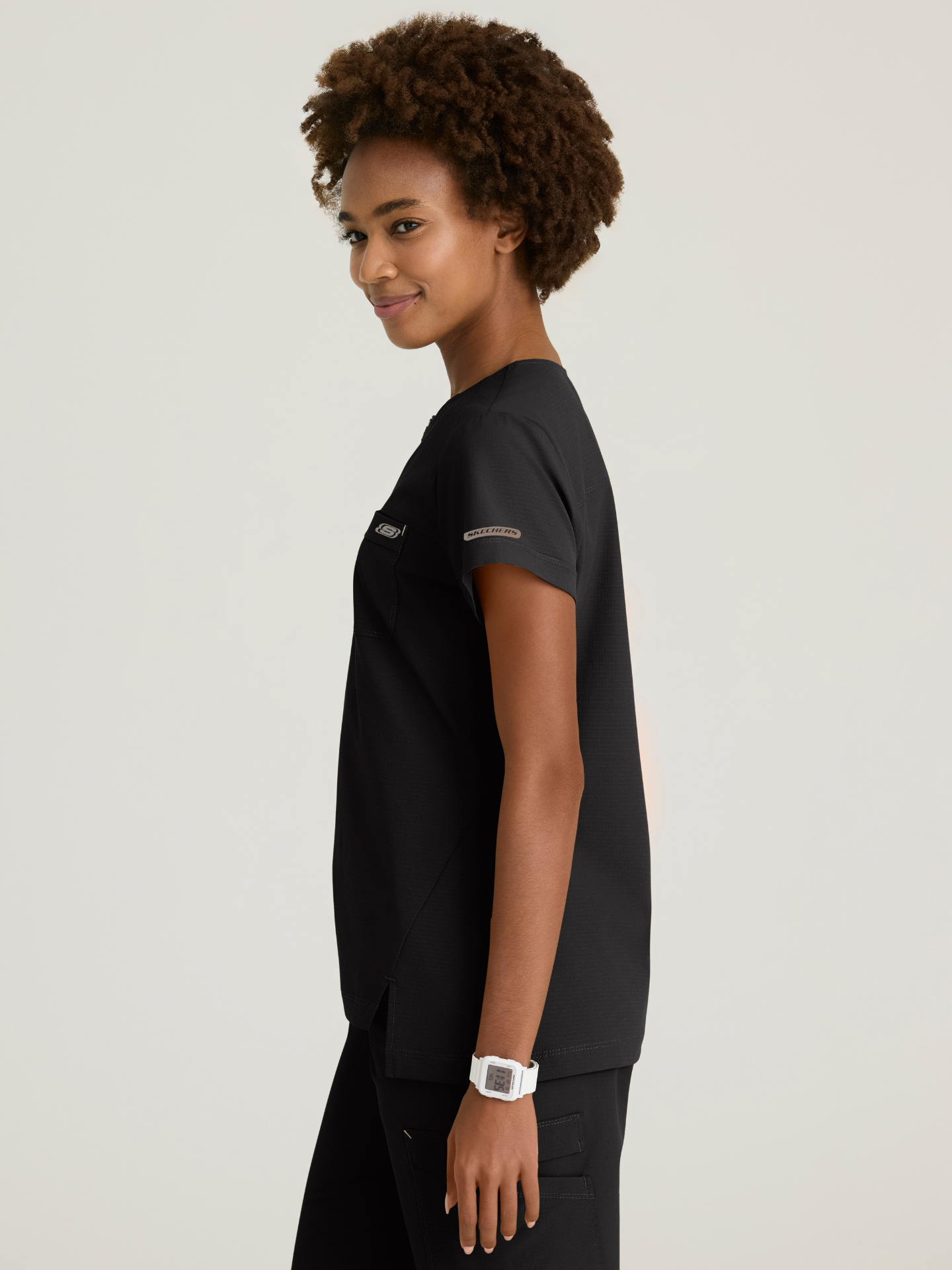Skechers™ Ripstop Scrubs Mujer Black