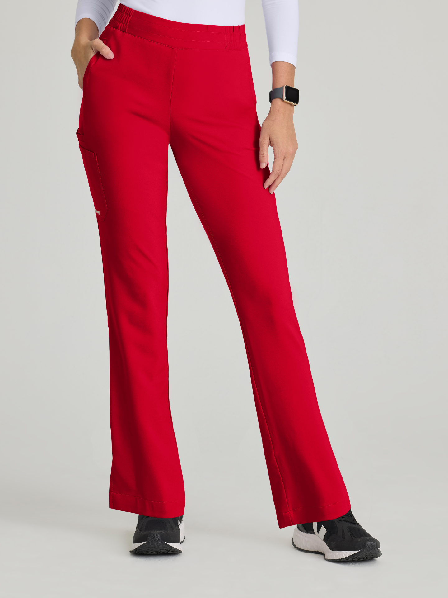 Grey’s Anatomy™ Scrubs Evolve Rhythm Mujer True Red