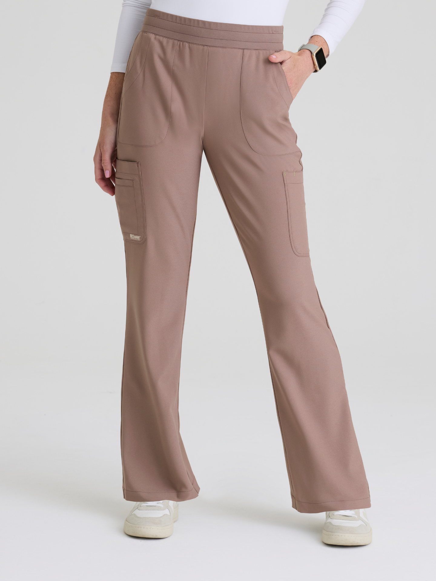 Grey’s Anatomy™ Scrubs Sky Flare Mujer Driftwood