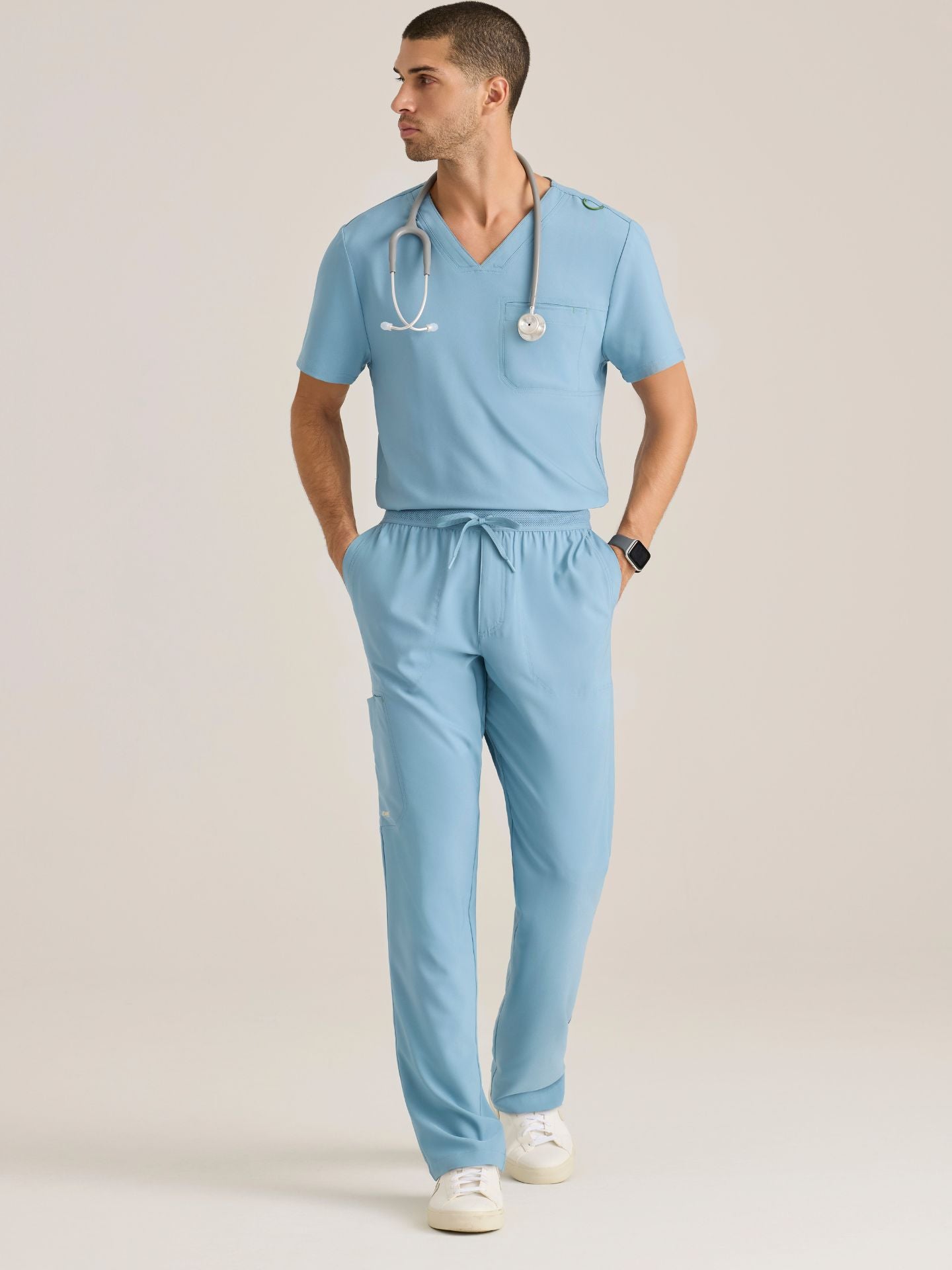 Grey’s Anatomy™ Scrubs Evolve Hombre Ocean Mist