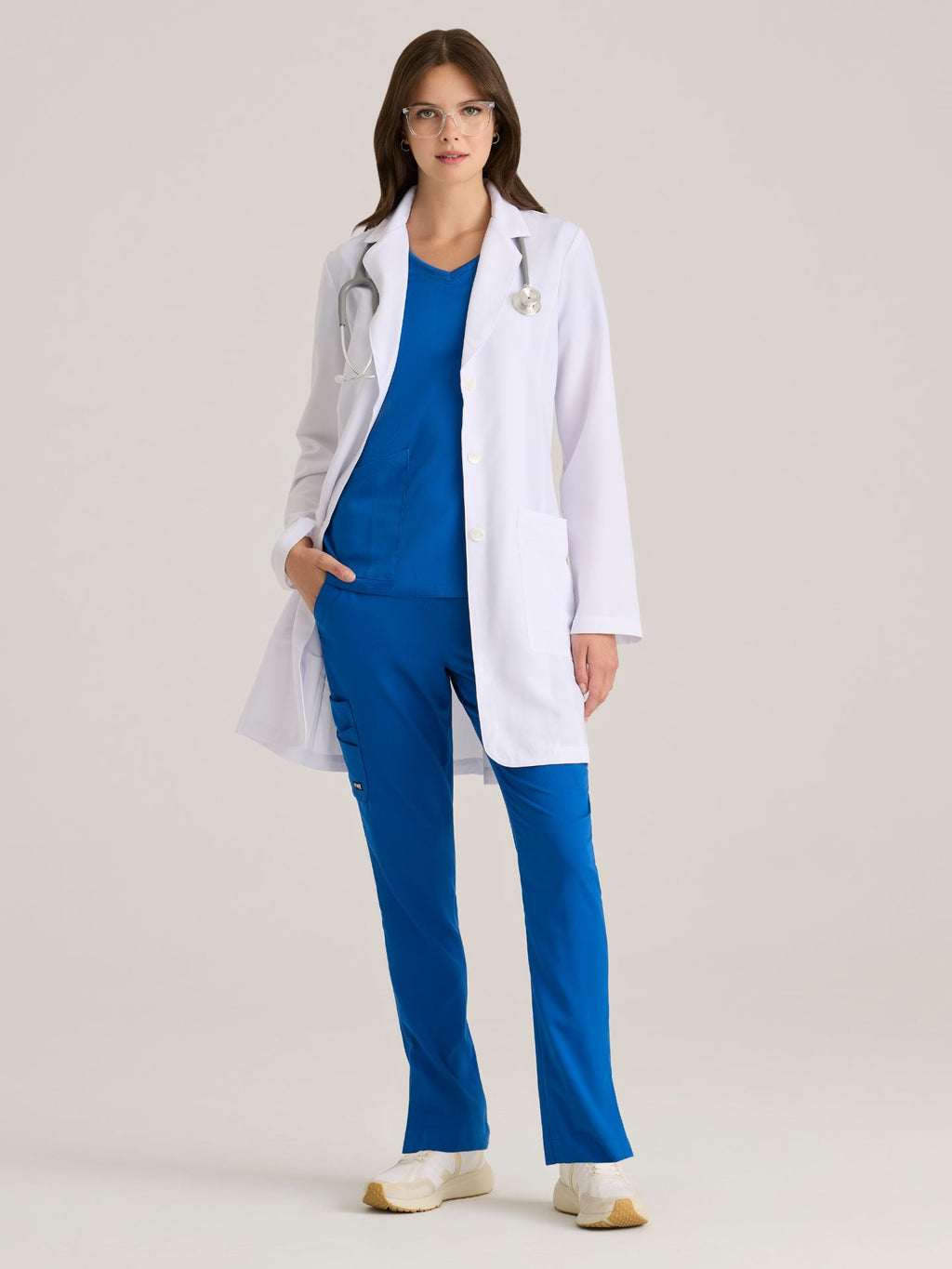Bata Médica Grey's Anatomy™ Signature Morgan Puritan