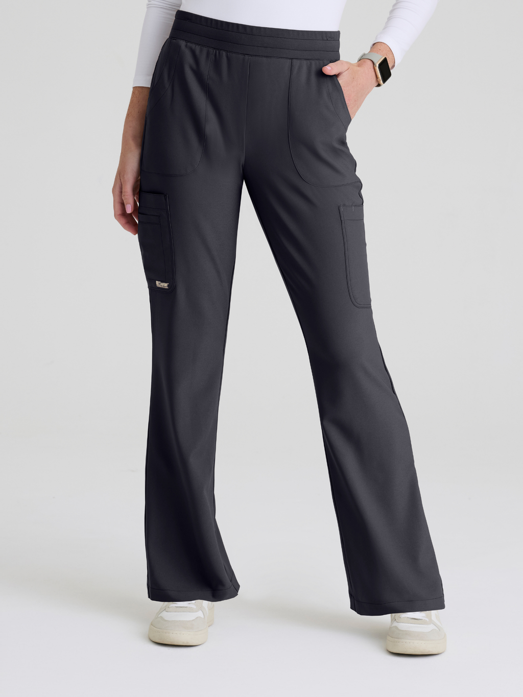 Grey’s Anatomy™ Scrubs Sky Flare Mujer Steel