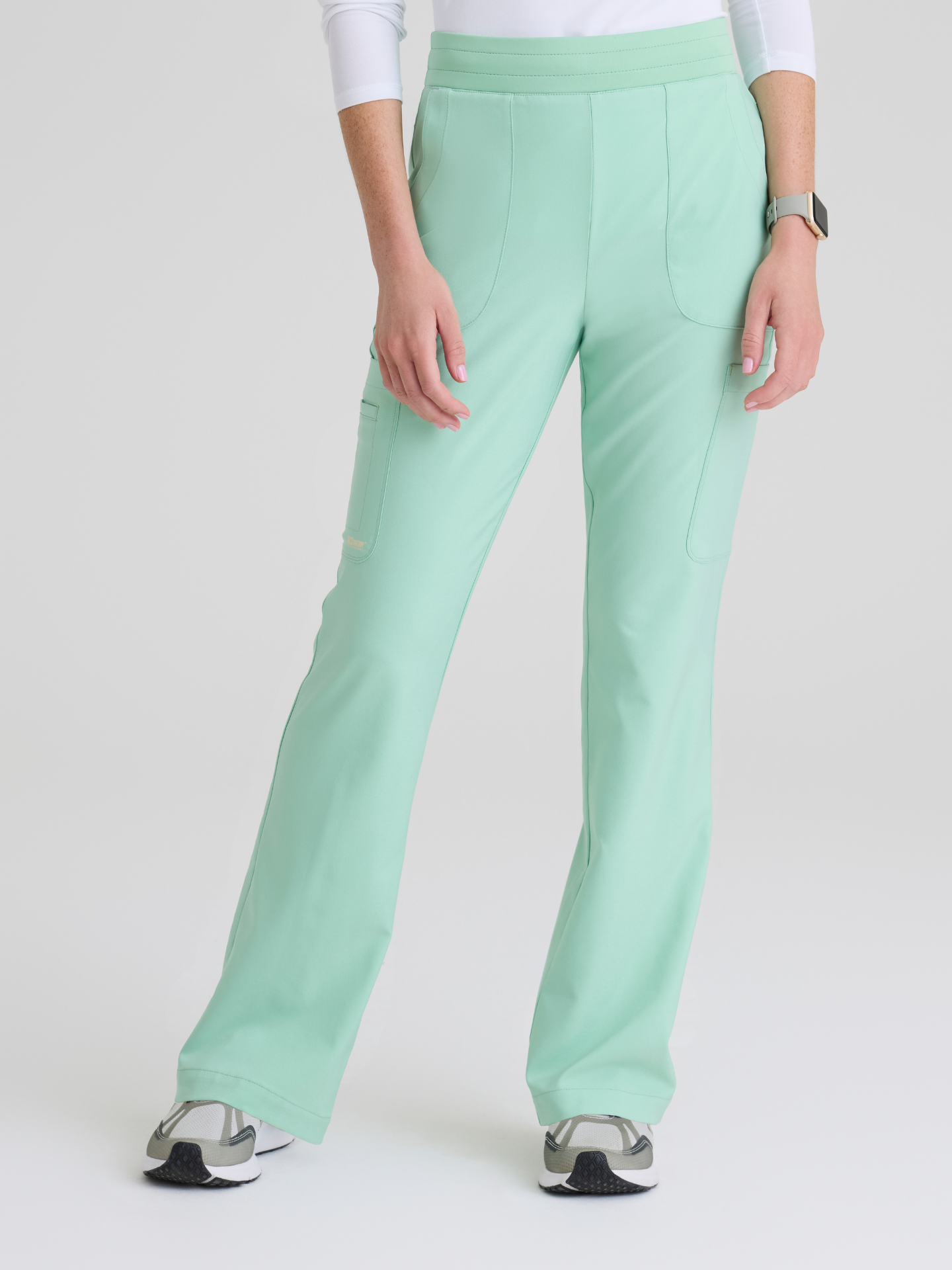Grey’s Anatomy™ Scrubs Sky Flare Mujer Soft Melon