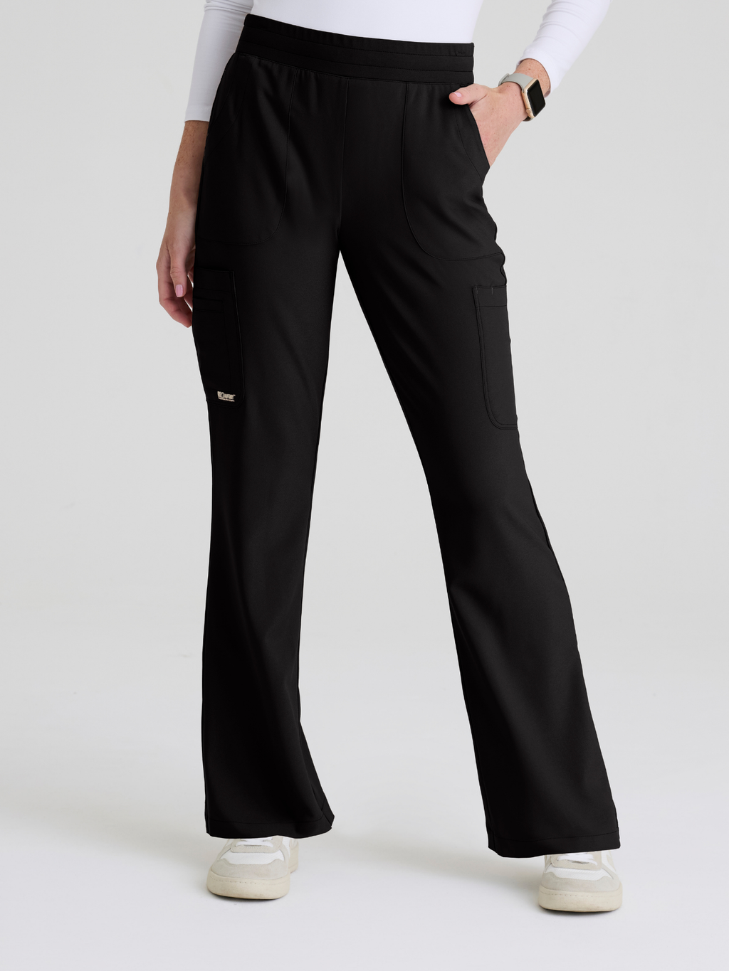 Grey’s Anatomy™ Scrubs Sky Flare Mujer Black