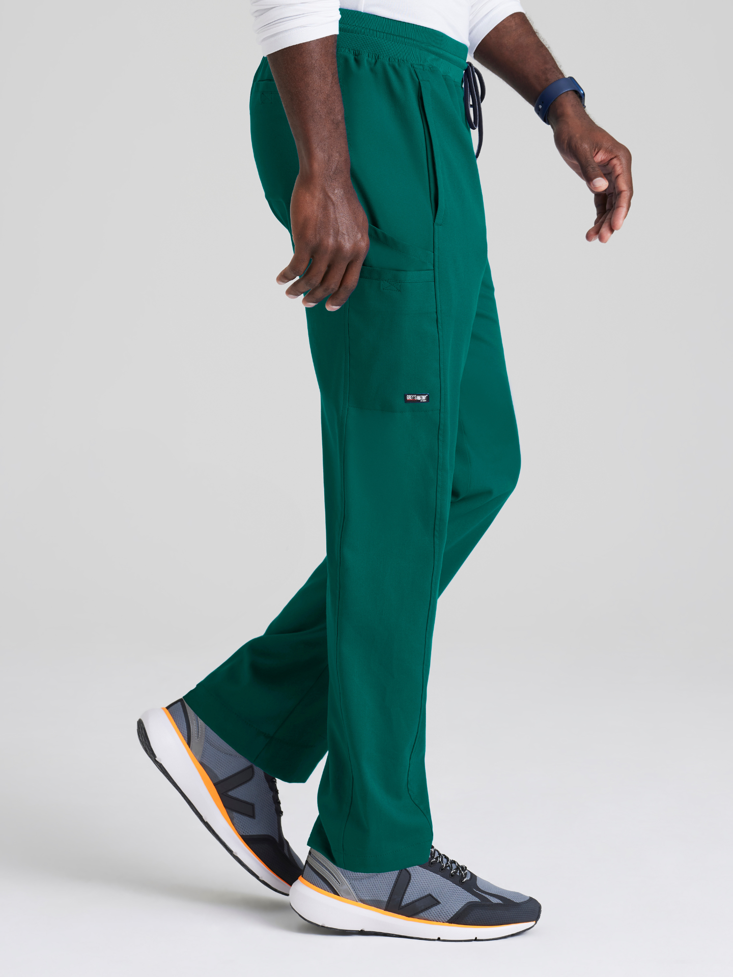 Grey’s Anatomy™ Scrubs Spandex Hombre Hunter Green