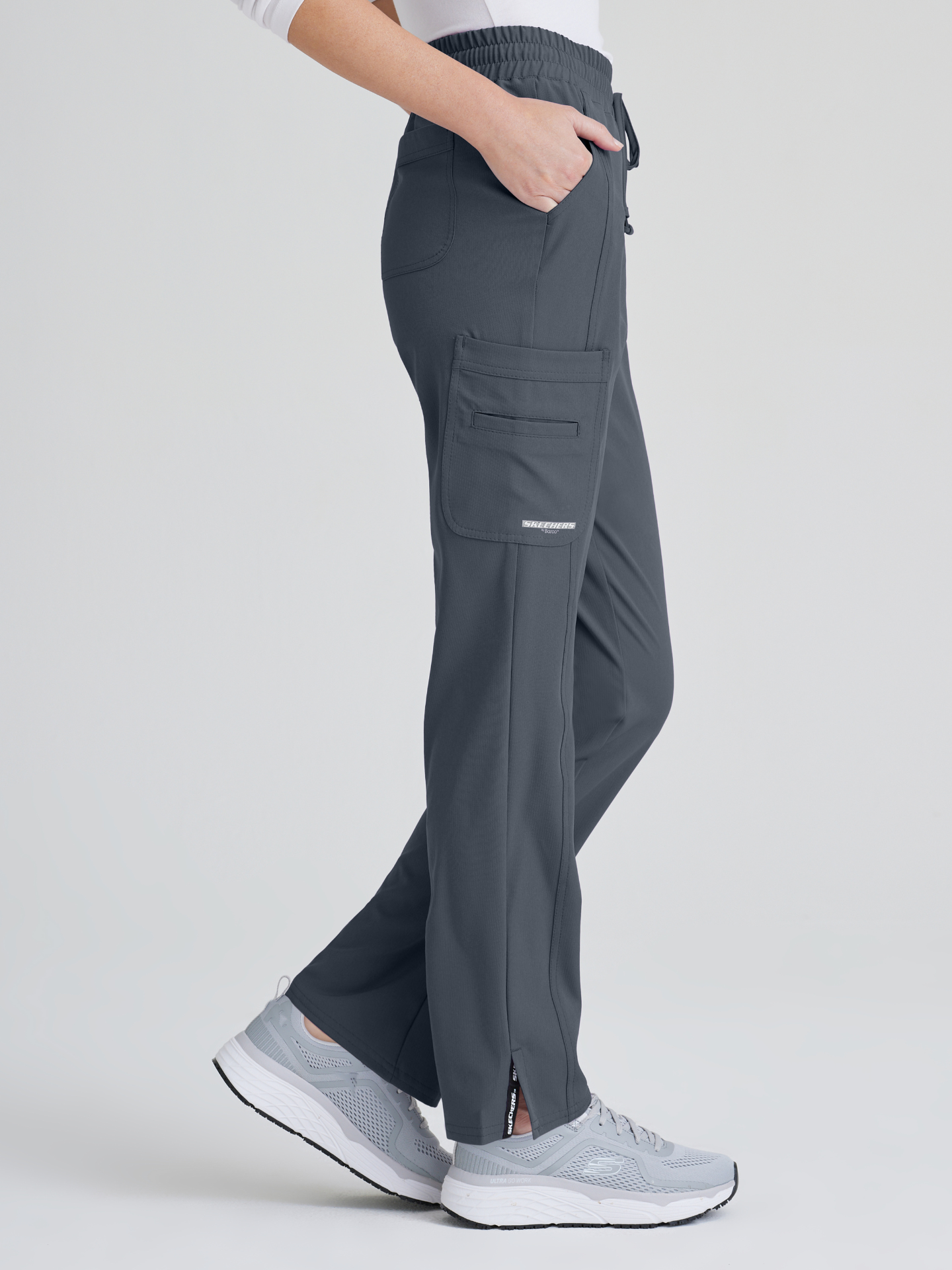 Skechers™ Scrubs Coast Mujer Pewter