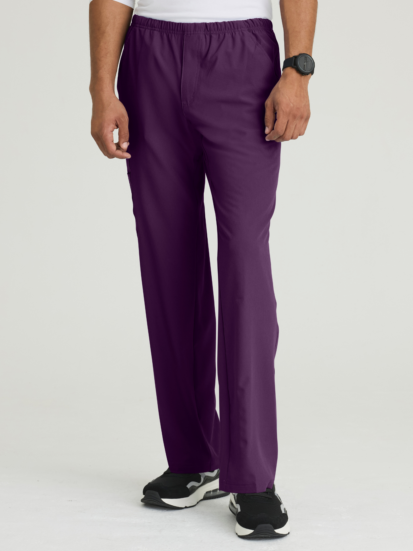 Skechers™ Scrubs Structure Hombre Eggplant