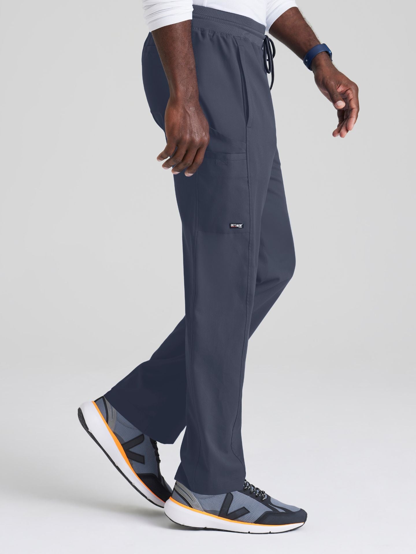 Grey’s Anatomy™ Scrubs Spandex Hombre Steel