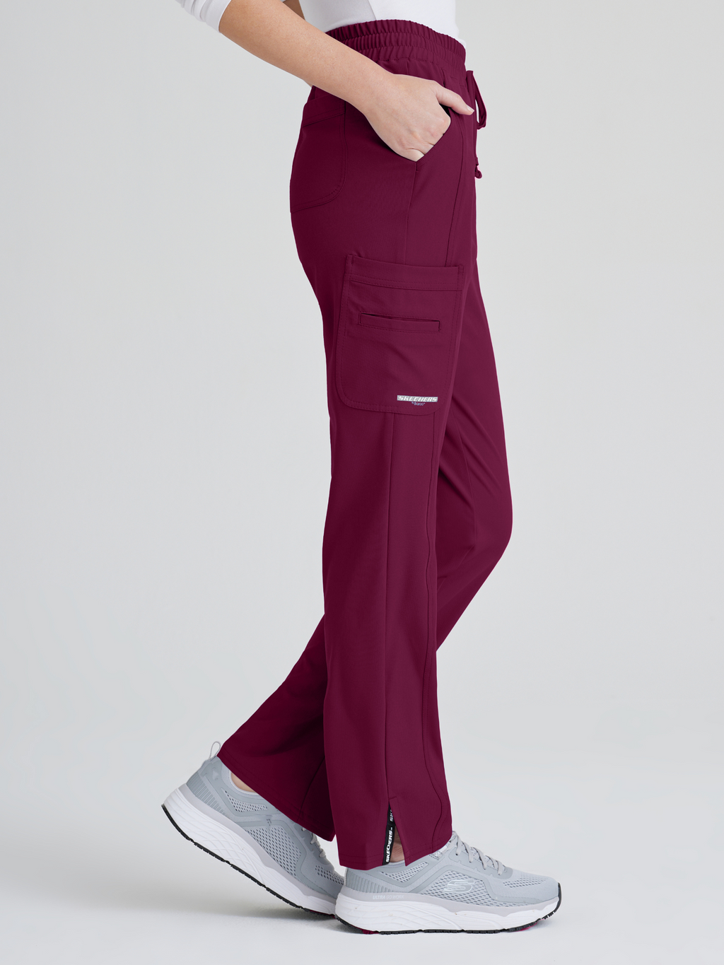 Skechers™ Scrubs Breeze Mujer Wine