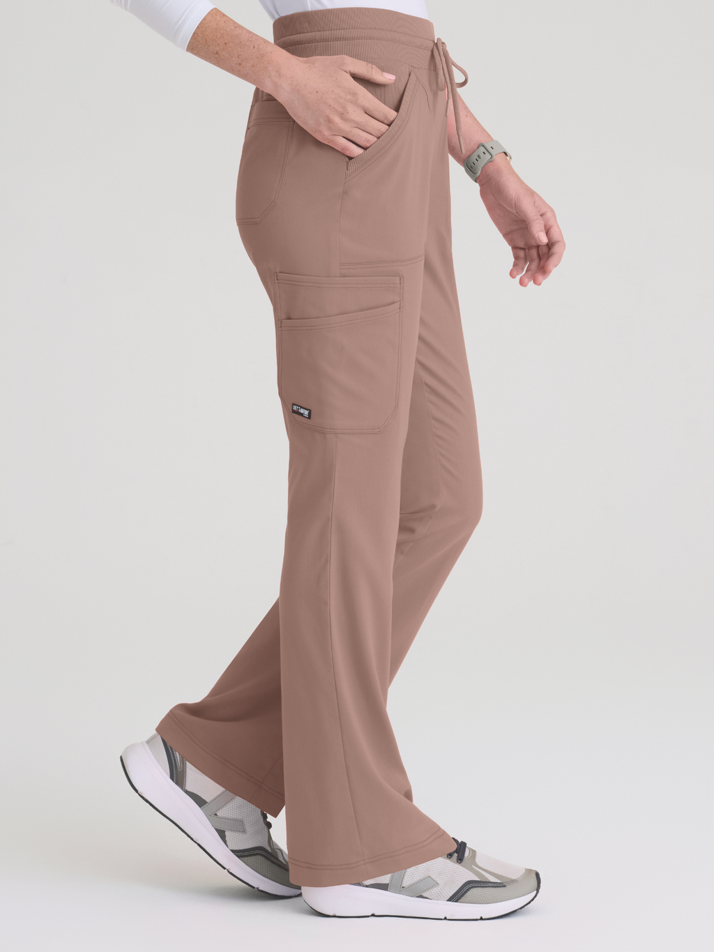 Grey’s Anatomy™ Scrubs Spandex Kristi Mocha