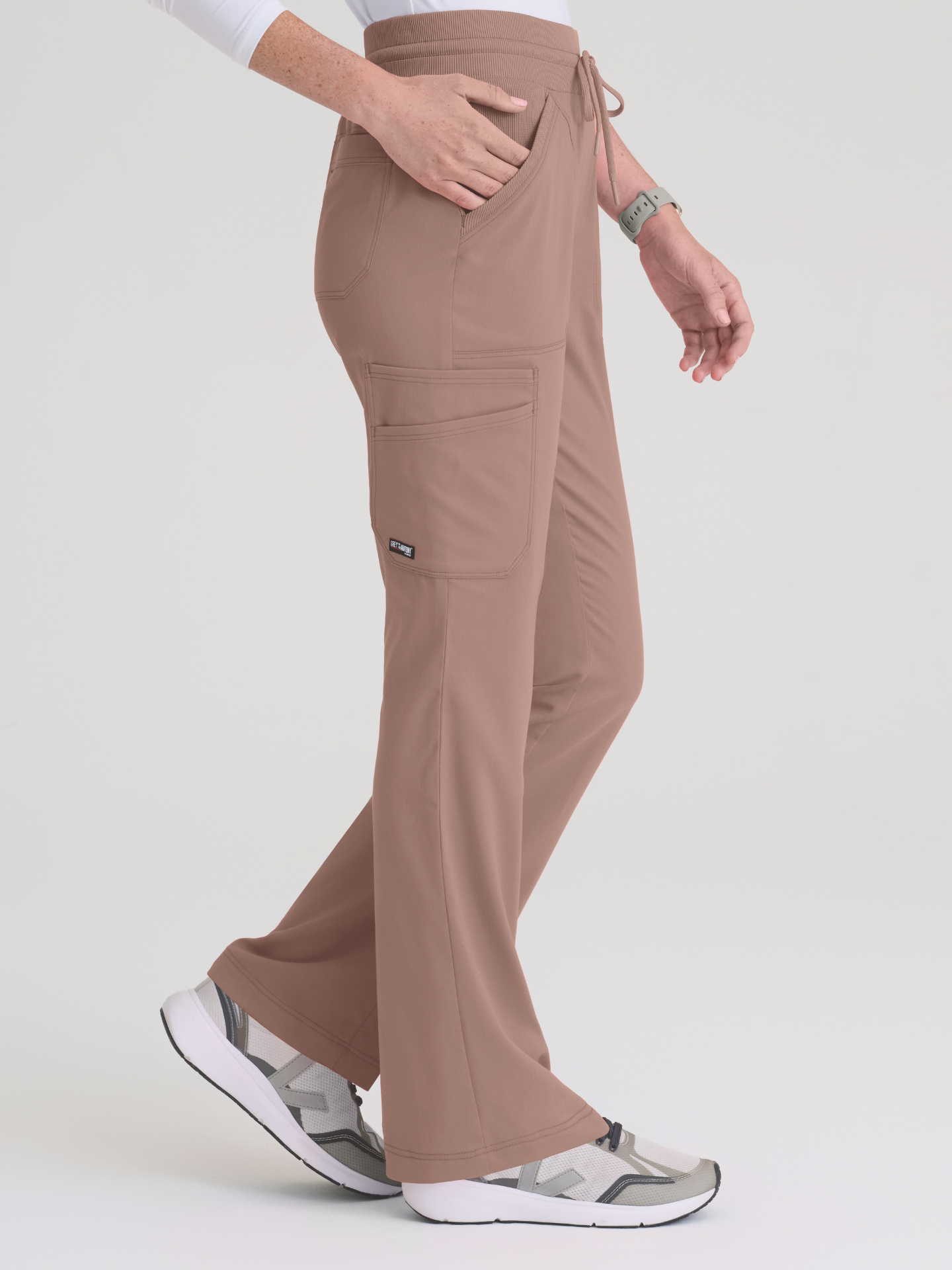 Grey’s Anatomy™ Scrubs Spandex Kristi Mocha