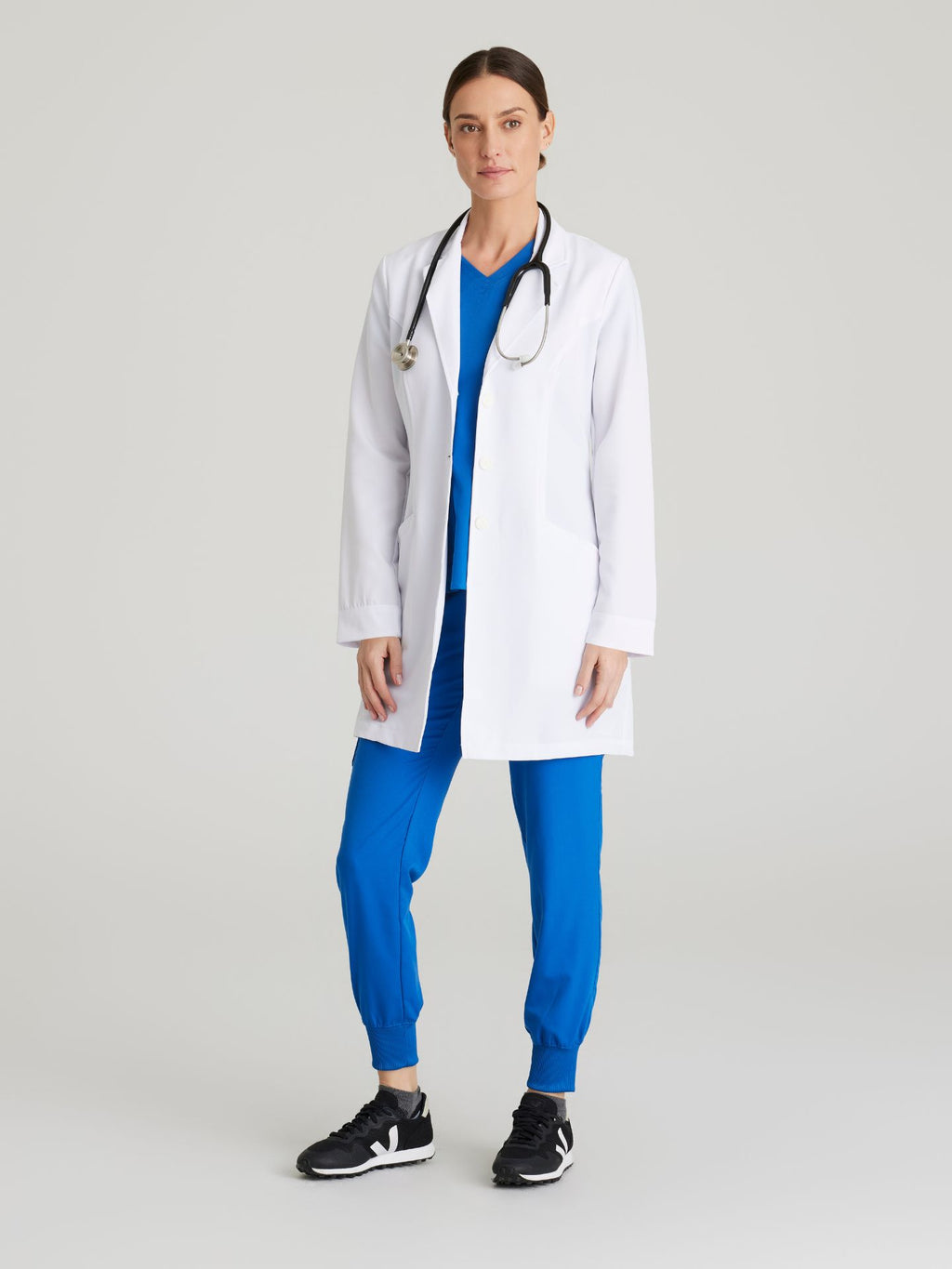 Bata Médica Grey's Anatomy™ Signature Eve Puritan