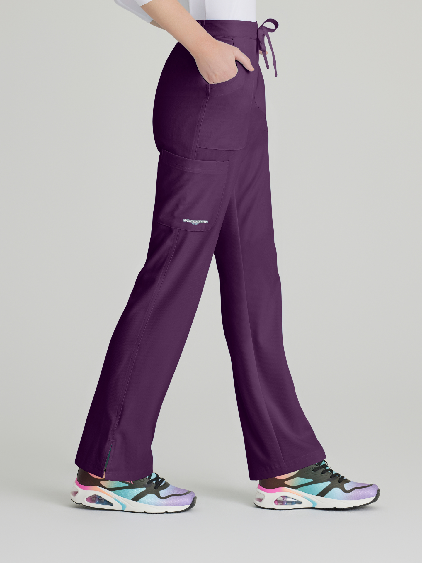 Skechers™ Scrubs Breeze Mujer Eggplant