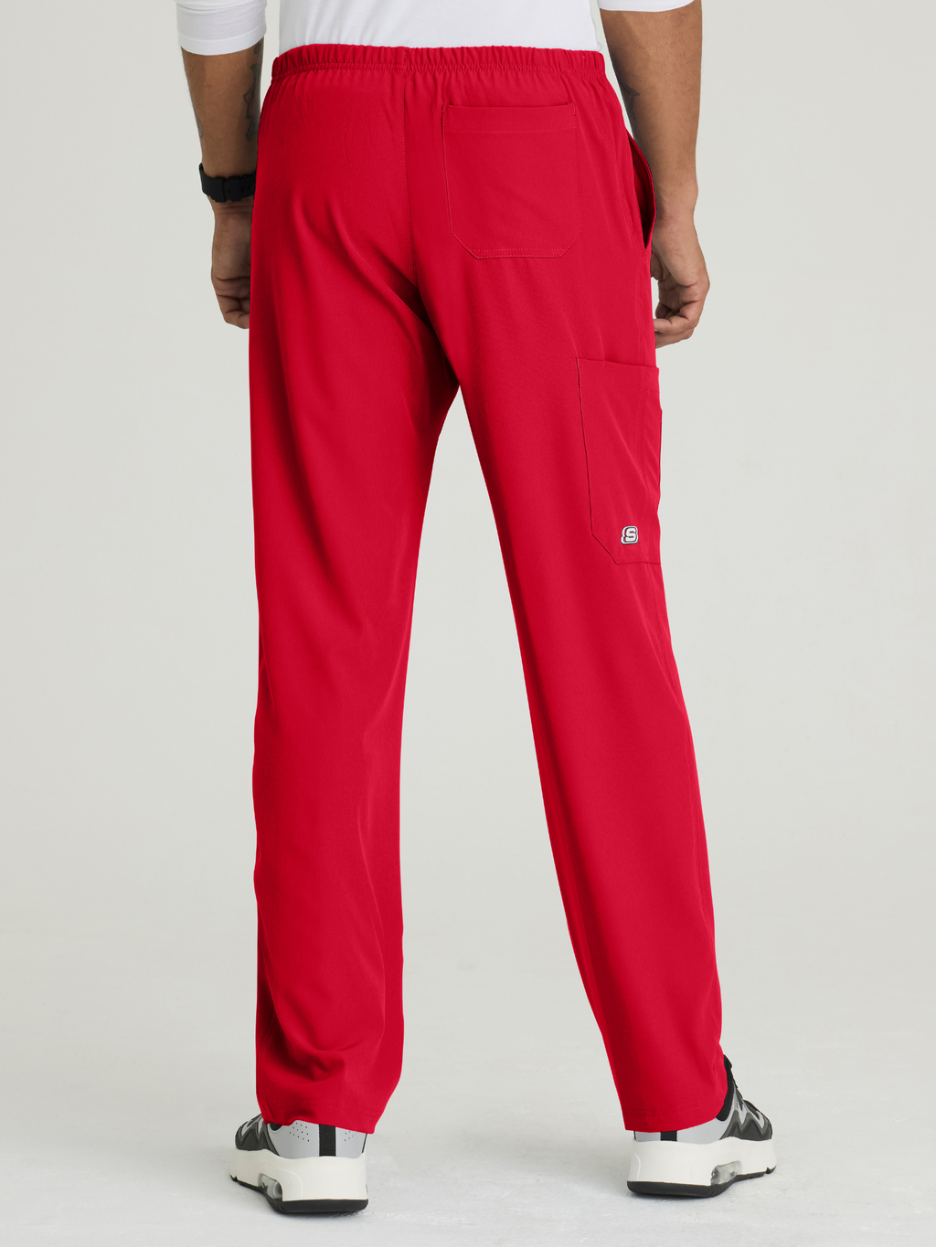 Skechers™ Scrubs Structure Hombre True Red