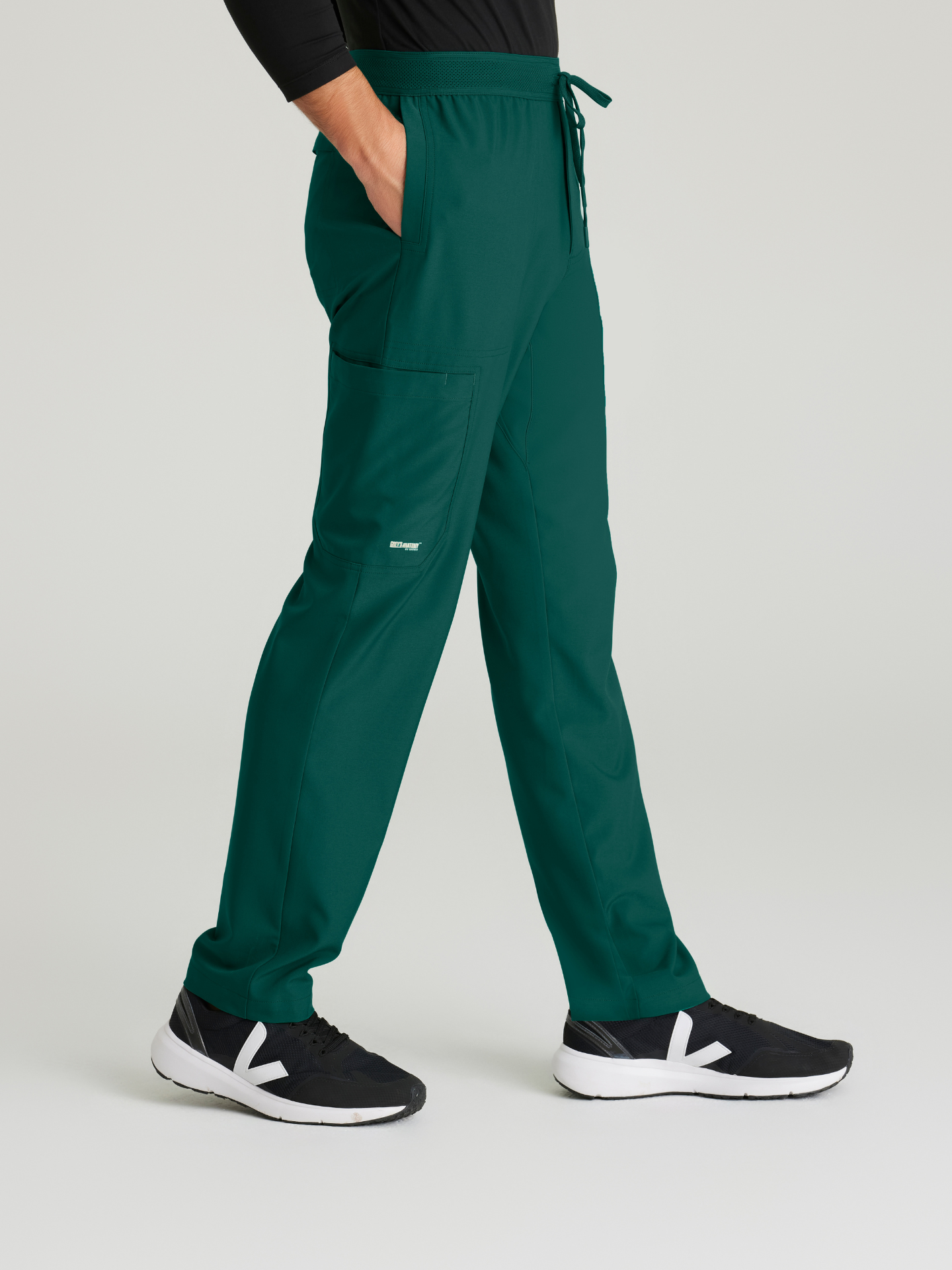 Grey’s Anatomy™ Scrubs Evolve Hombre Hunter Green